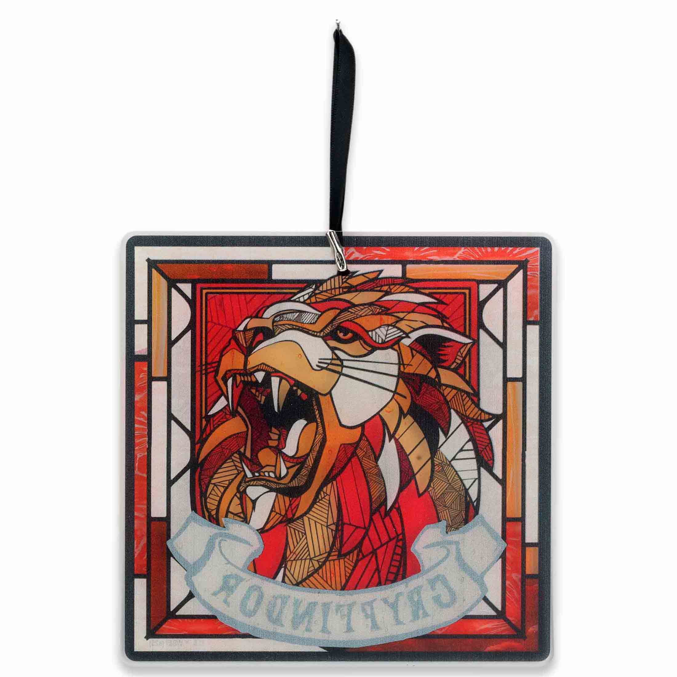 Harry Potter Gryffindor Die Cut Acrylic Wall Décor (Red, 6 in) xbsii