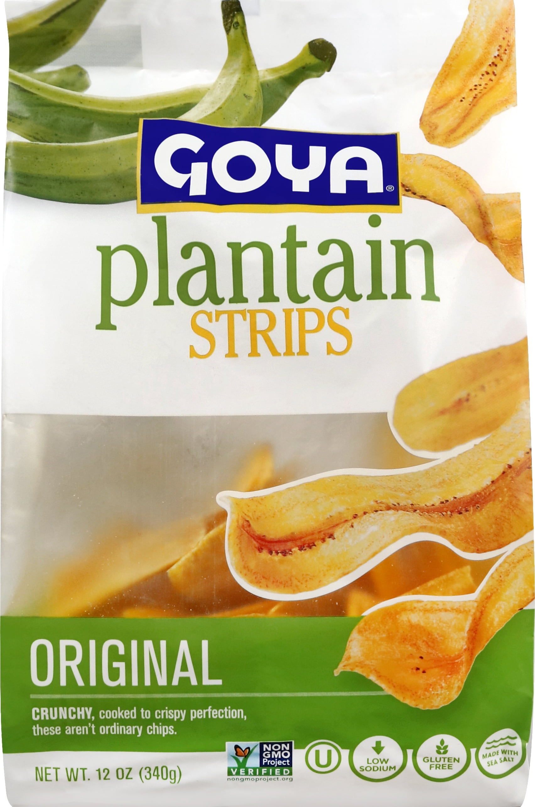 Goya Plantain Strips, Crispy Savory Snack, Non-GMO & Gluten Free (12 oz) zfp8v