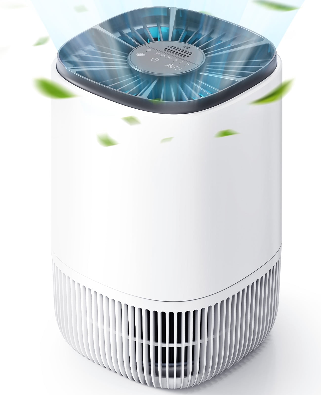 Kloudic HEPA Air Purifier for Home and Bedroom with Aromatherapy Function (White) v511j