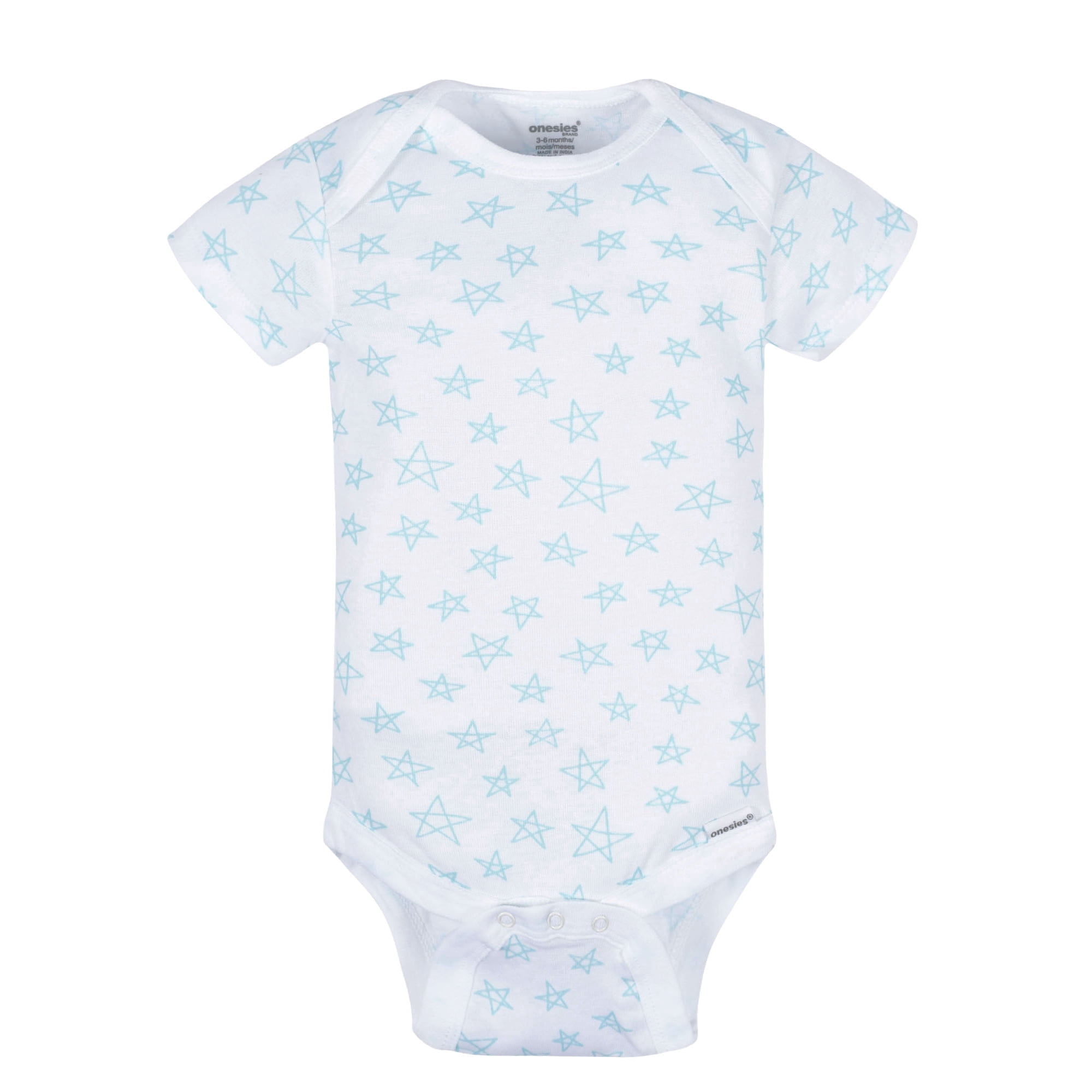 Onesies Brand Baby Bodysuits Short Sleeve Cotton Rompers (Yellow, 8-Pack, Newborn-12M) kjlw6