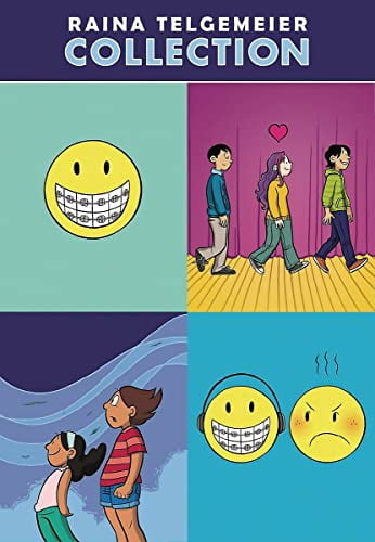 Raina Telgemeier Graphic Novel Collection (4-Book Box Set, Paperback) g73ps