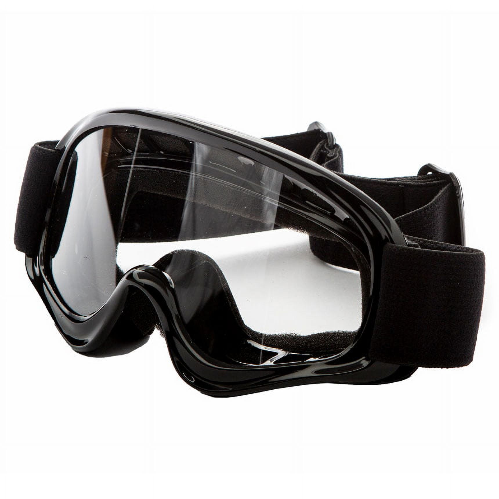 MMG Off-Road Motocross Helmet with Goggles (Matte Black, Large) h14x0