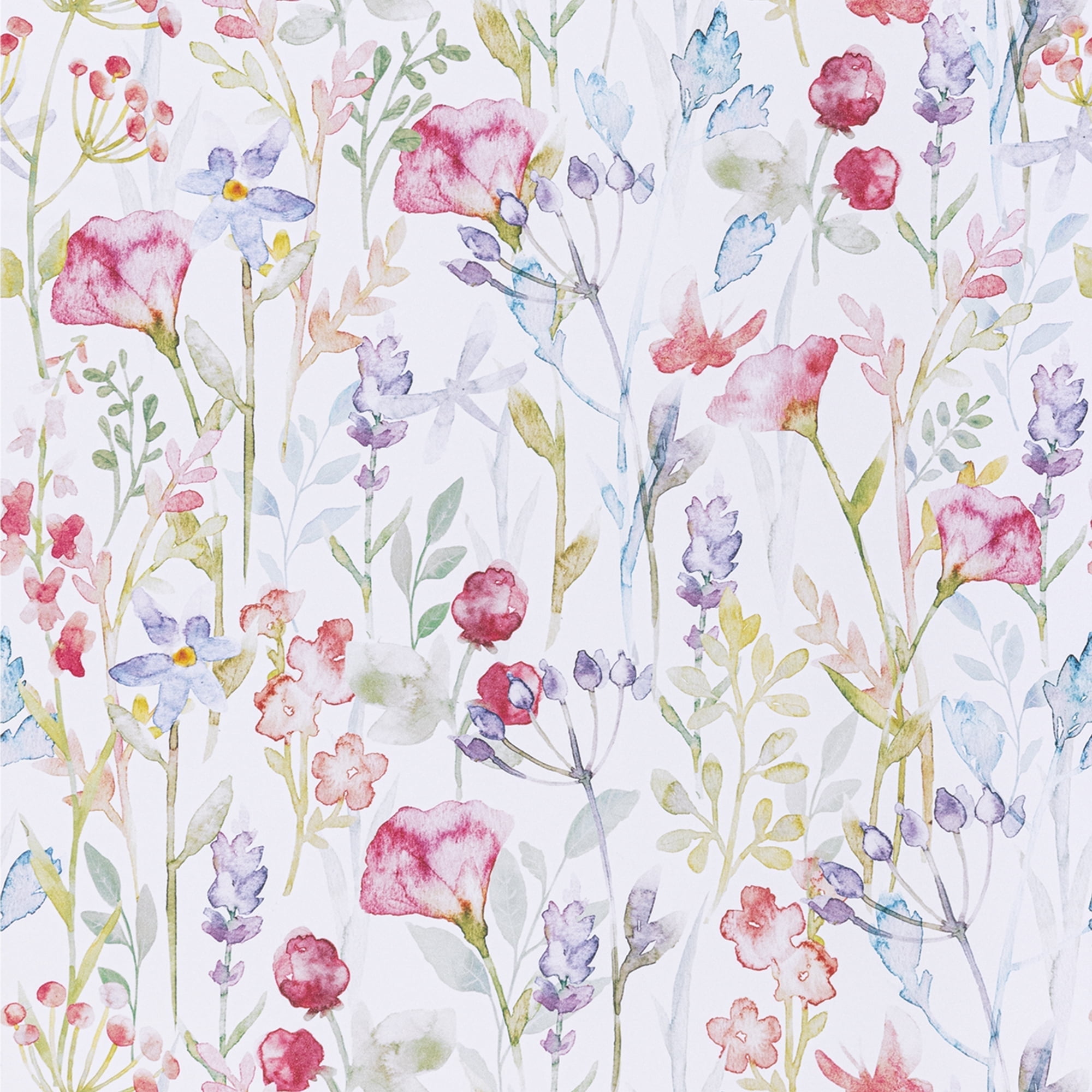 Abyssaly Floral Peel and Stick Wallpaper Removable Vinyl Contact Paper for Home Decor (White, 17.3 in x 118 in) 2w4oa