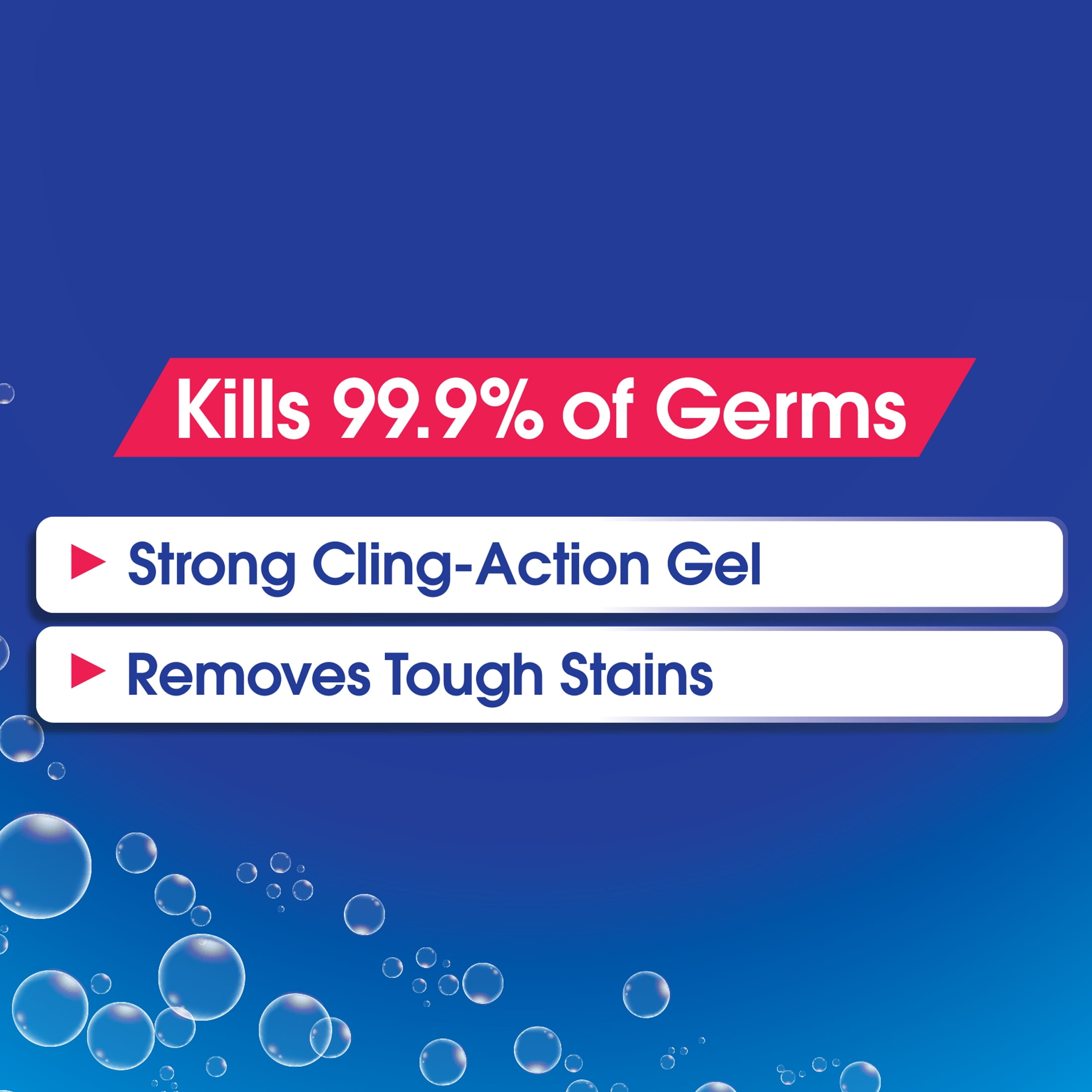 Great Value Toilet Bowl Cleaner with Bleach, Heavy-Duty Stain Remover, Fresh Scent (24 fl oz) kgmp6