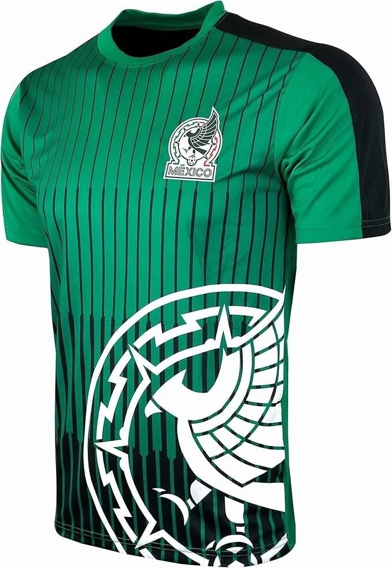 Icon Sports Mexico National Team Soccer Jersey (Green, Youth Small) uockc