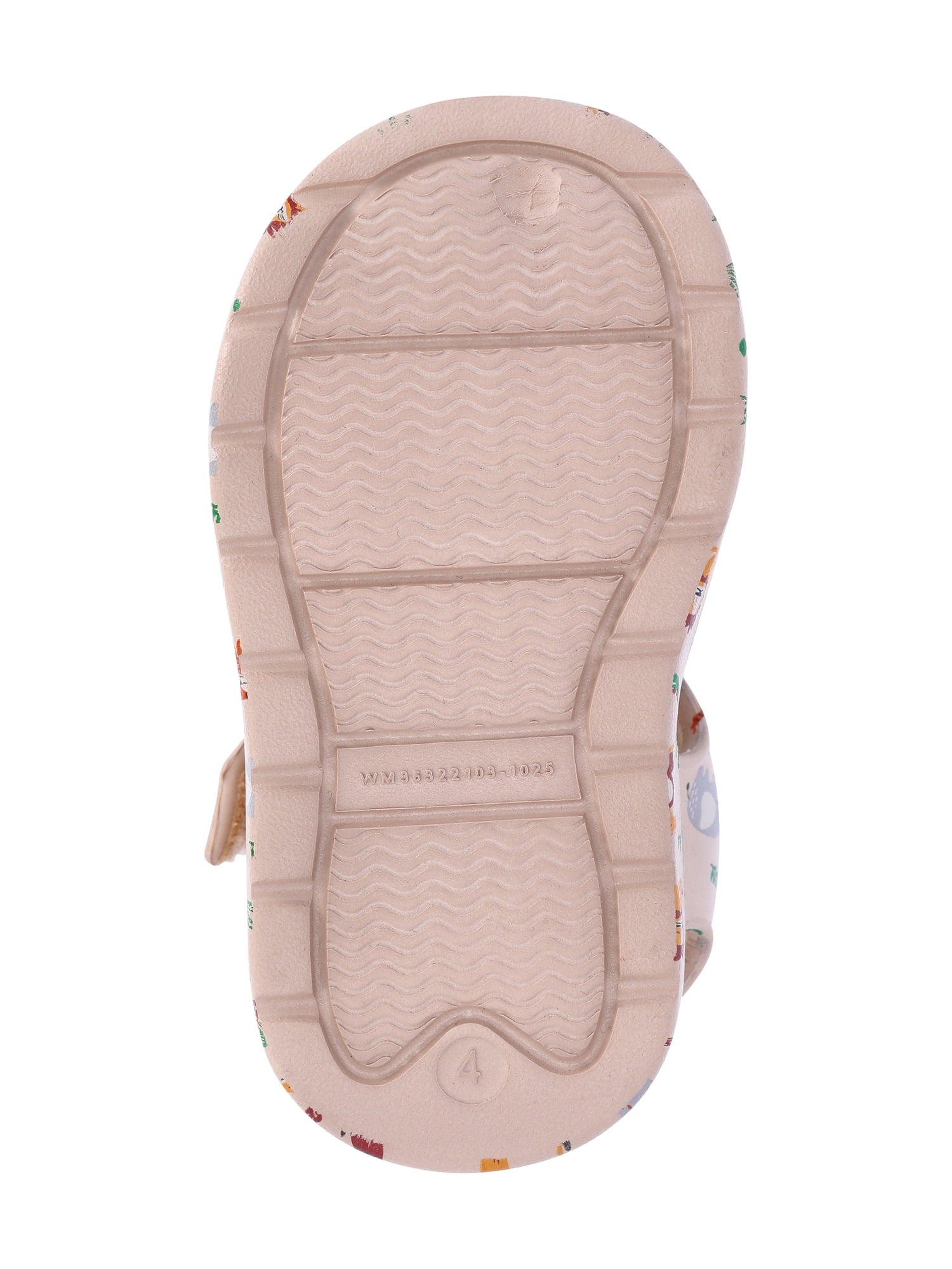 Wonder Nation Baby and Toddler Fisherman Sandals (Beige, 5 US Toddler) t70fx