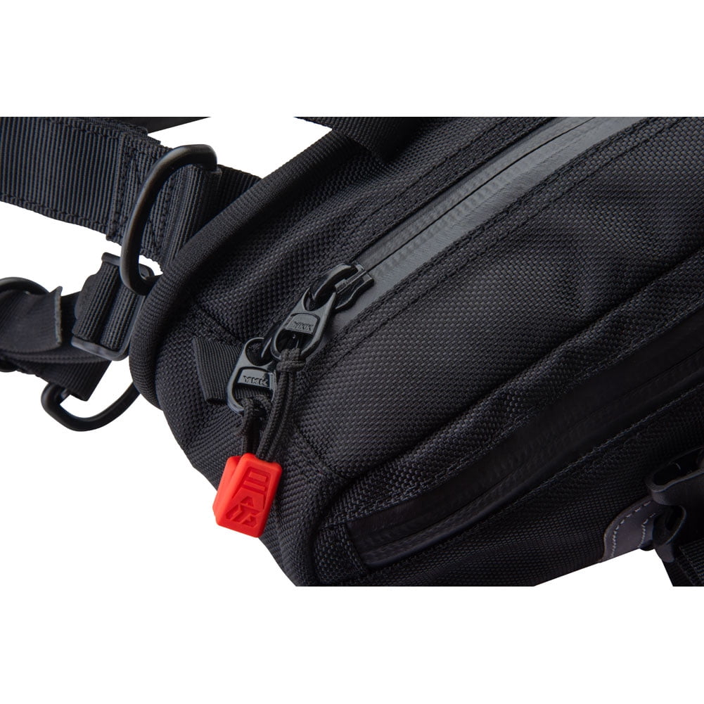Tusk Traverse Pannier Bags Rackless Adventure Motorcycle Luggage System (Black/Grey, 16 Liters) 1p1gk