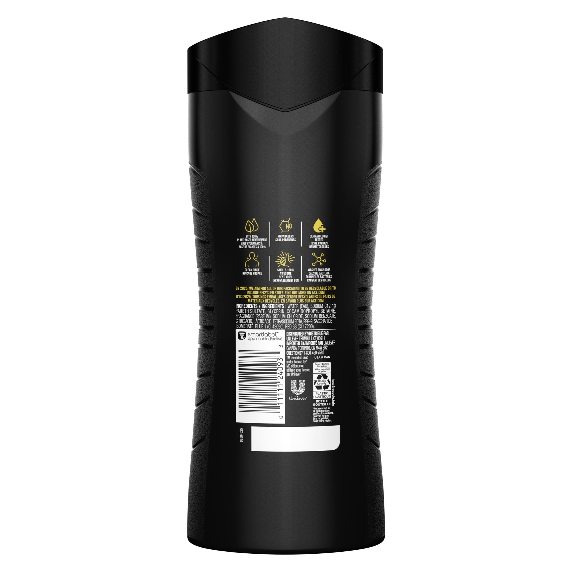 AXE Phoenix Refreshing Men's Body Wash, Crushed Mint and Rosemary Scent, Long-Lasting Freshness (16 fl oz, 2 Pack) 155es