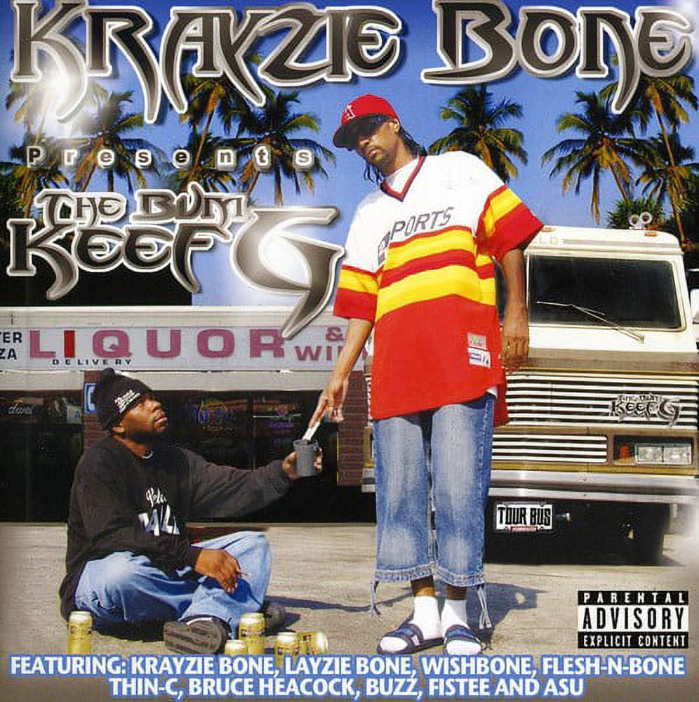 Hi Power Ent. Krayzie Bone The Bum Keef G Rap Hip-Hop Music CD (Standard Edition) c0fxf