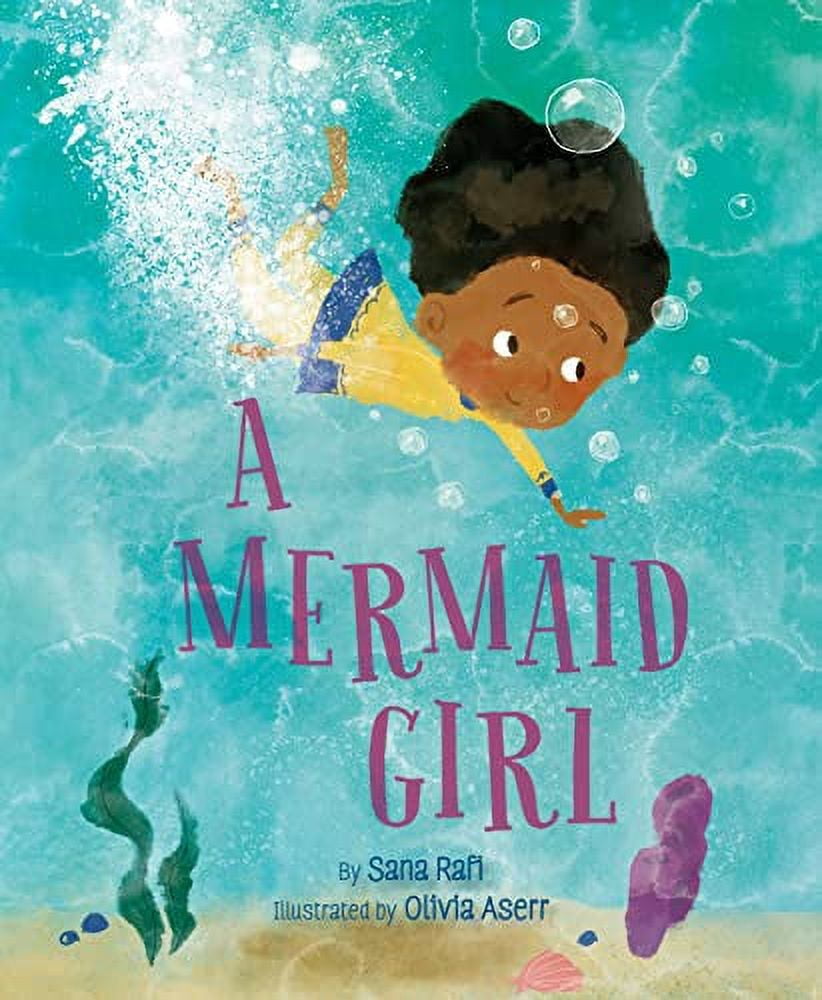 Sana Rafi A Mermaid Girl Children's Picture Book (Hardcover, 40 Pages) skzvj