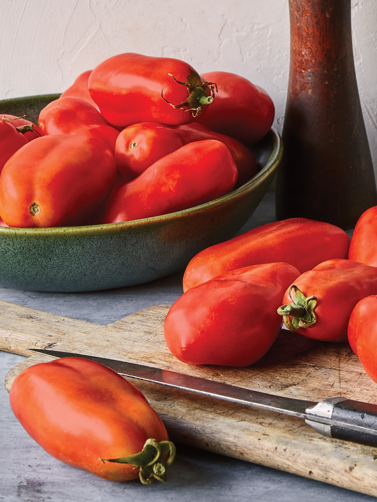 Burpee San Marzano Tomato Seeds for Home Gardening (1-Pack, 40 in Height) bkwyk