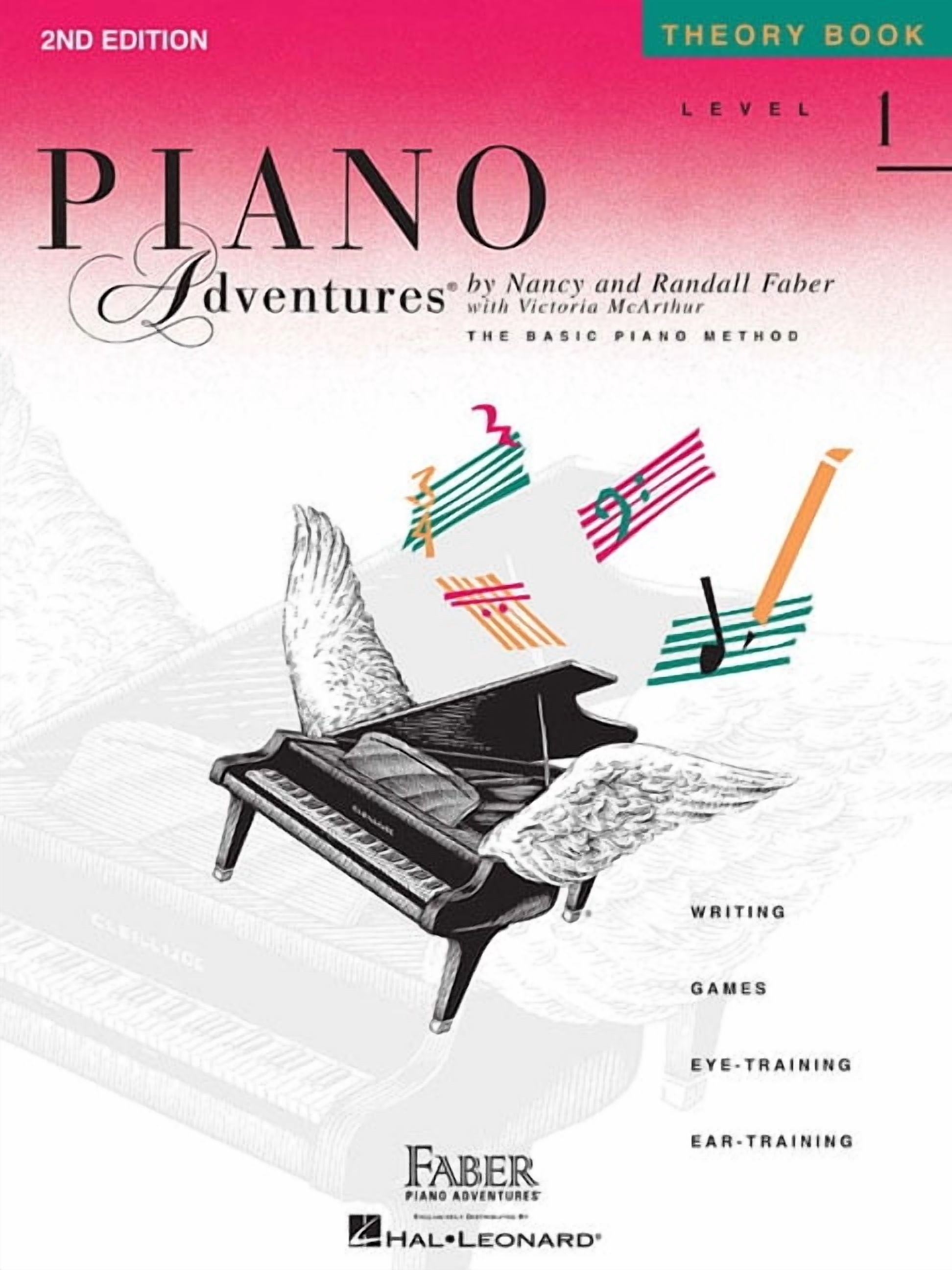 Nancy Faber Piano Adventures Theory Book Level 1 (Paperback, 48 Pages) uh5pd