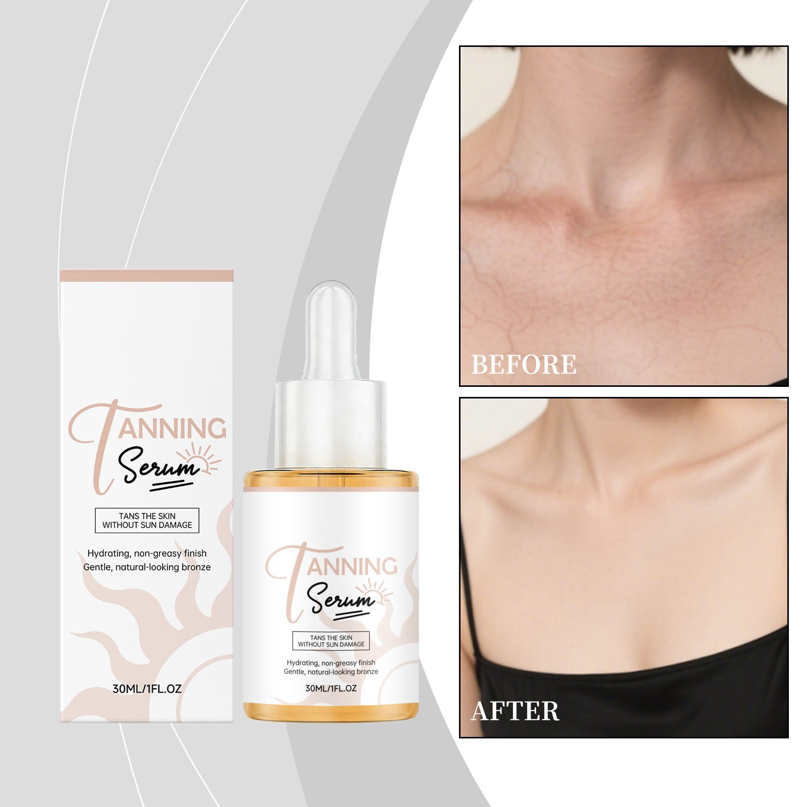 TheBeauty Self Tanning Essence for Natural Healthy Glow (1.01 fl oz) r8dyr