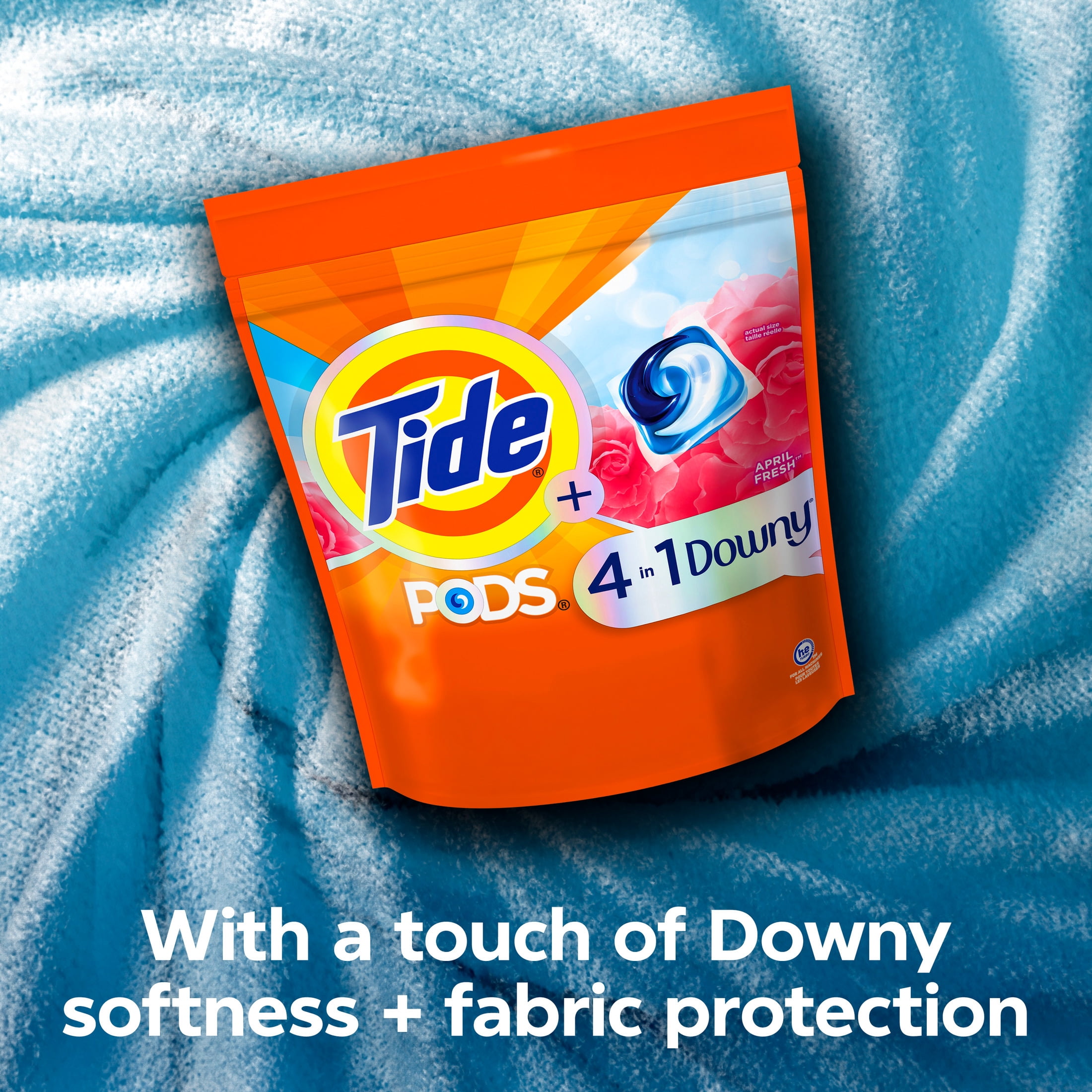 Tide PODS Laundry Detergent Pacs with Downy Freshness (11 Count) a7o17