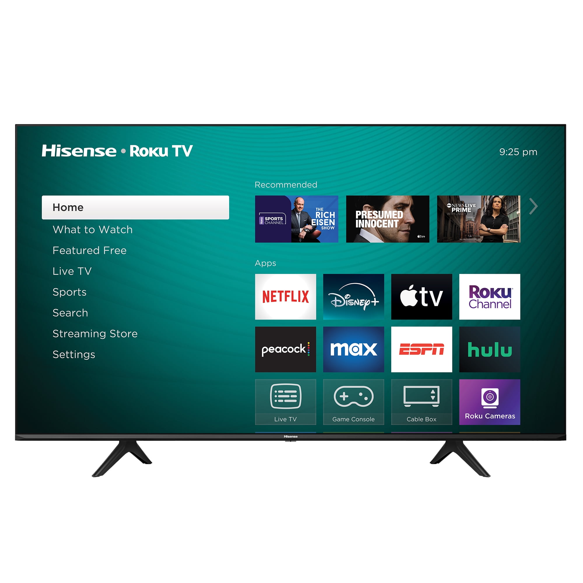 Hisense 40-Inch Class H4 Series FHD Roku Smart TV (1080P Full HD, LED Display, Motion Rate 120, Smart Streaming) vvayo