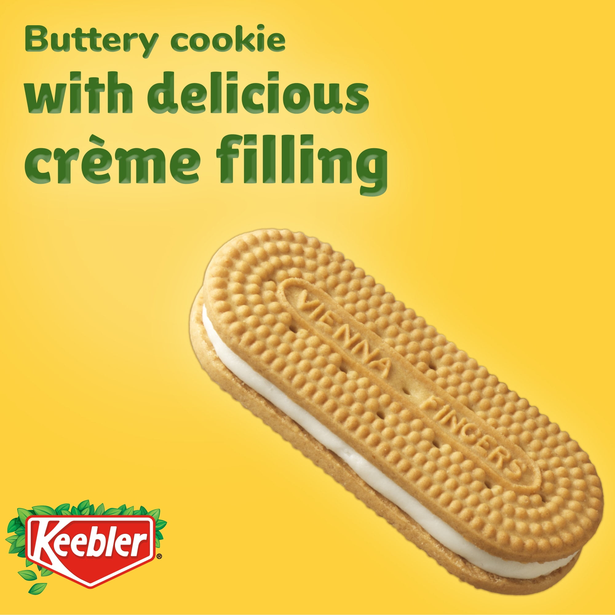 Keebler Vienna Fingers Sandwich Cookies with Crème Filling (12 oz) a9eqe