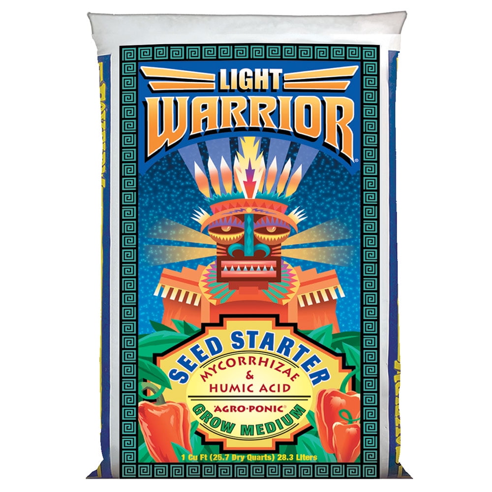 FoxFarm Light Warrior Soilless Seed Germinator Starter Mix (1 cu ft) gbqn8