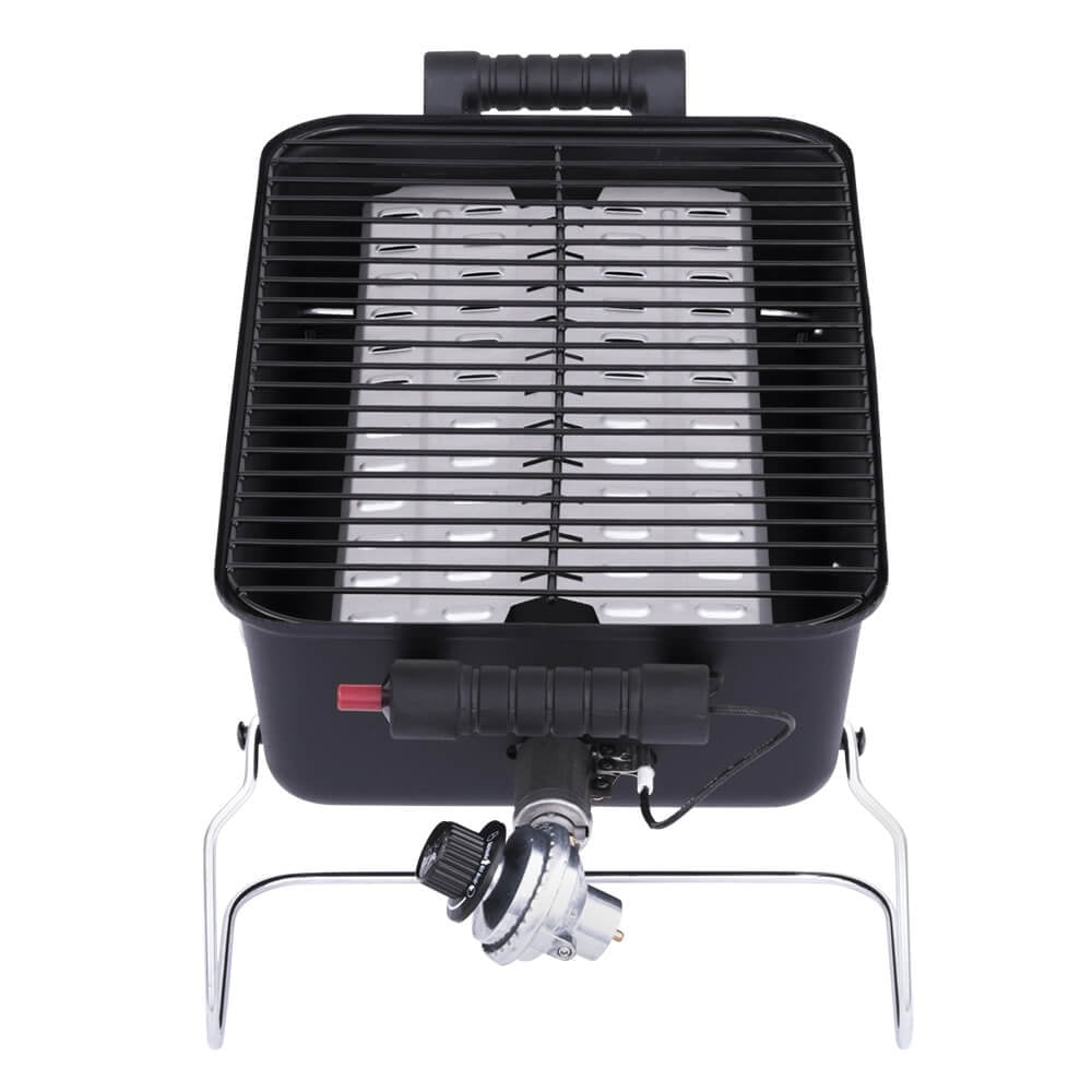 Charbroil Deluxe Portable Gas Grill, Rust Resistant Outdoor Cooking Stove (190 sq in) 9q2ar