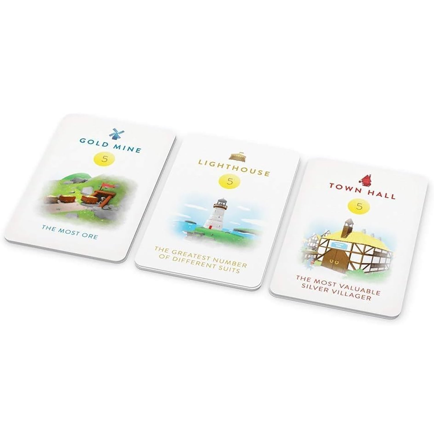 Sinister Fish Games Villagers Expansion Pack Strategy Card Game (Red, 1 Pack) wu2g9