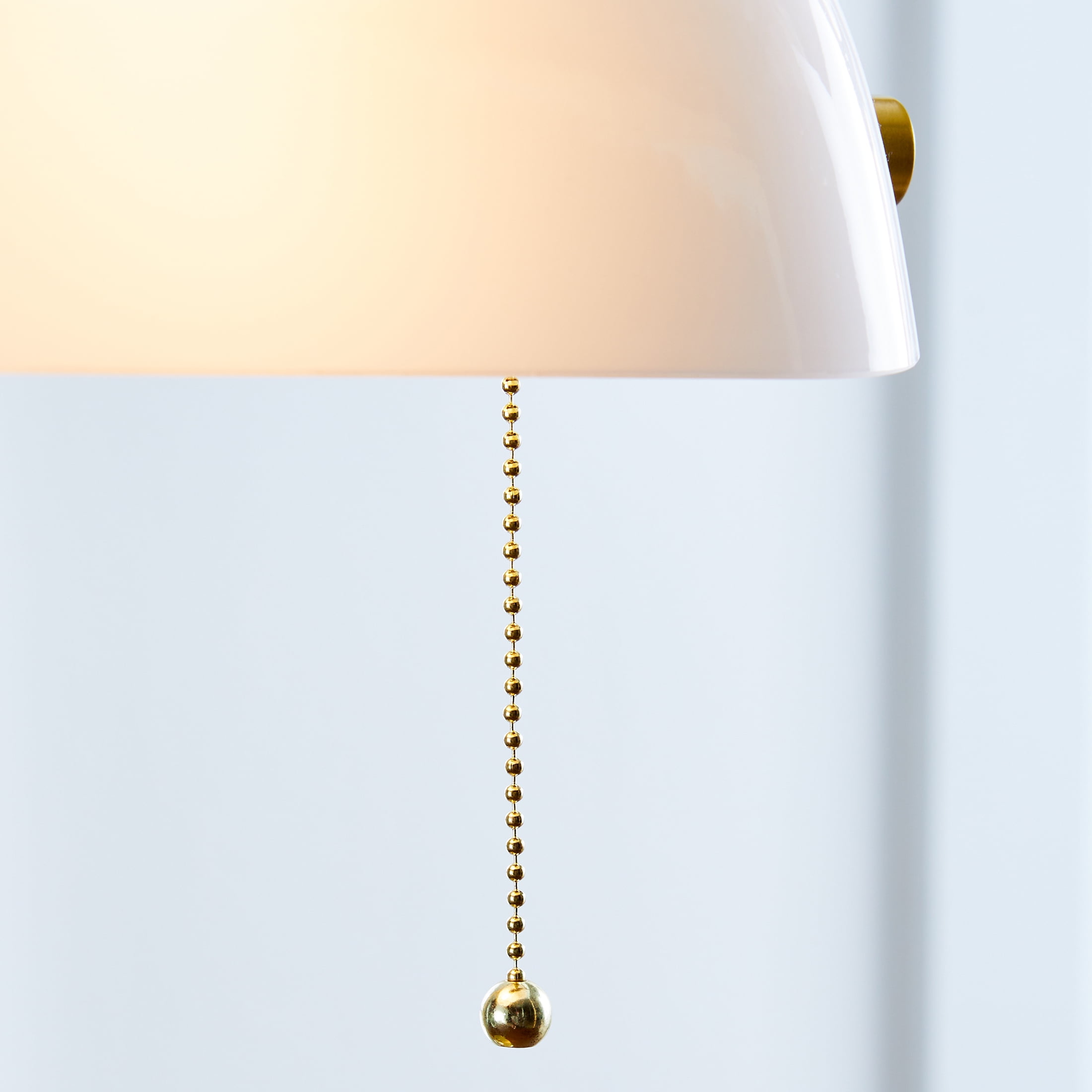 Better Homes & Gardens Modern Banker Desk Lamp with Adjustable Glass Shade (Gold/White, 19 in) 3aowk