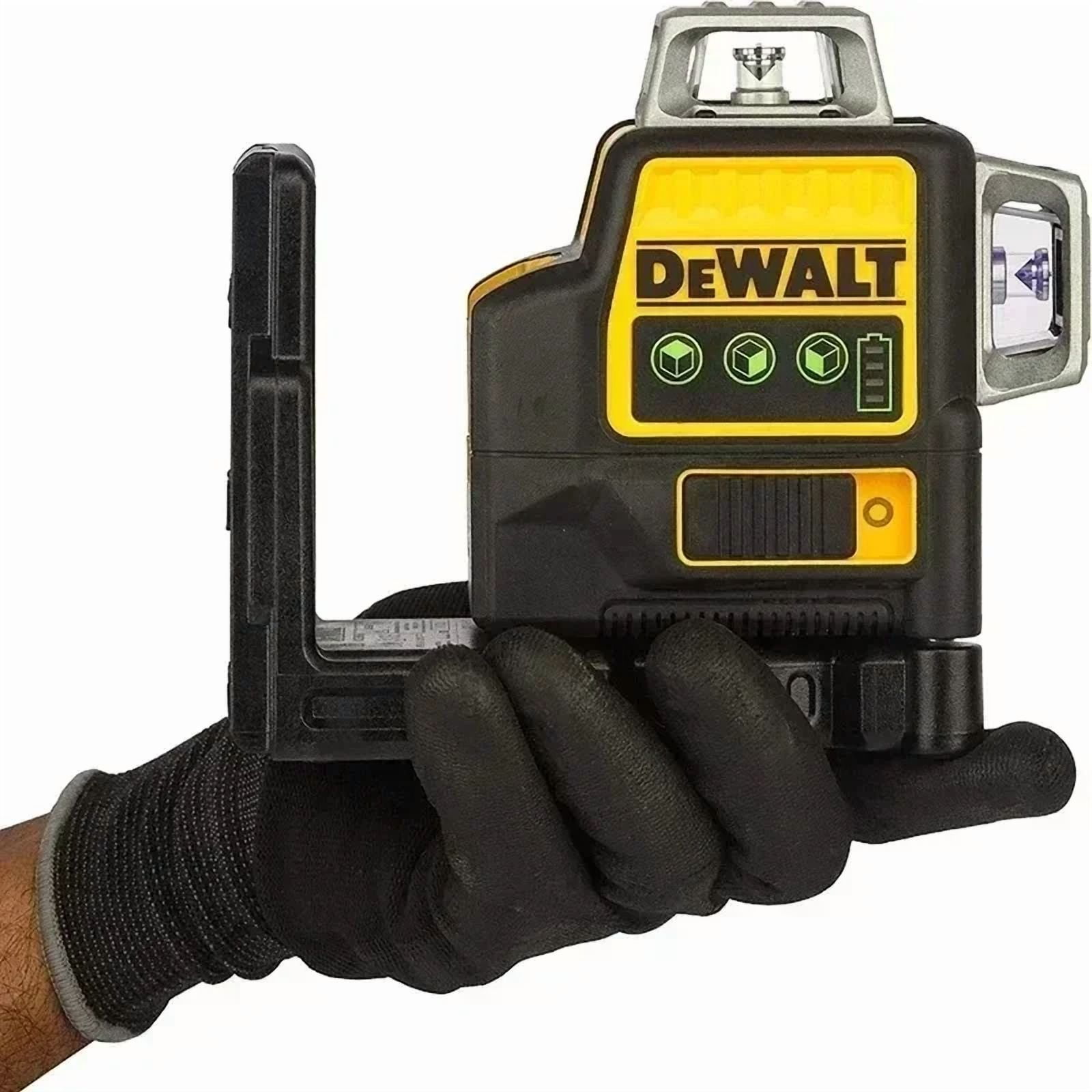 Dewalt DW089LG 12-Line 3x360 Degree Self-Leveling Green Beam Laser Level (Green, 1 Unit) 69gvl