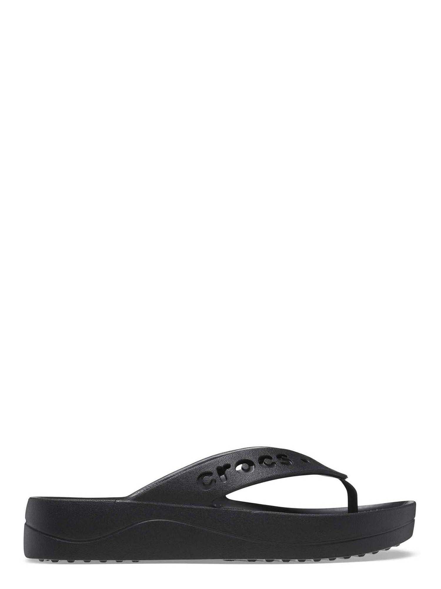 Crocs Women's Baya Platform Flip Flop Sandals (Black, 8 US) 6e2rf - Image 2