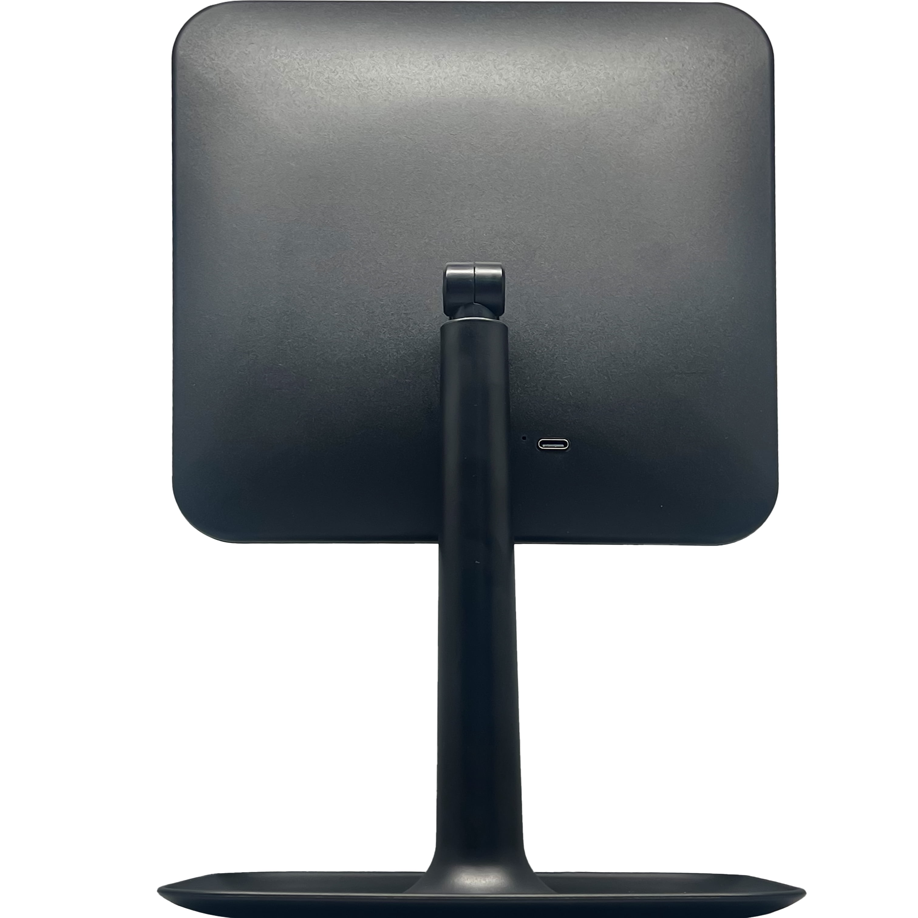 Mainstays LED Lighted Vanity Makeup Mirror with 5X Magnification and Storage Tray (Black, 1 Unit) vwn10