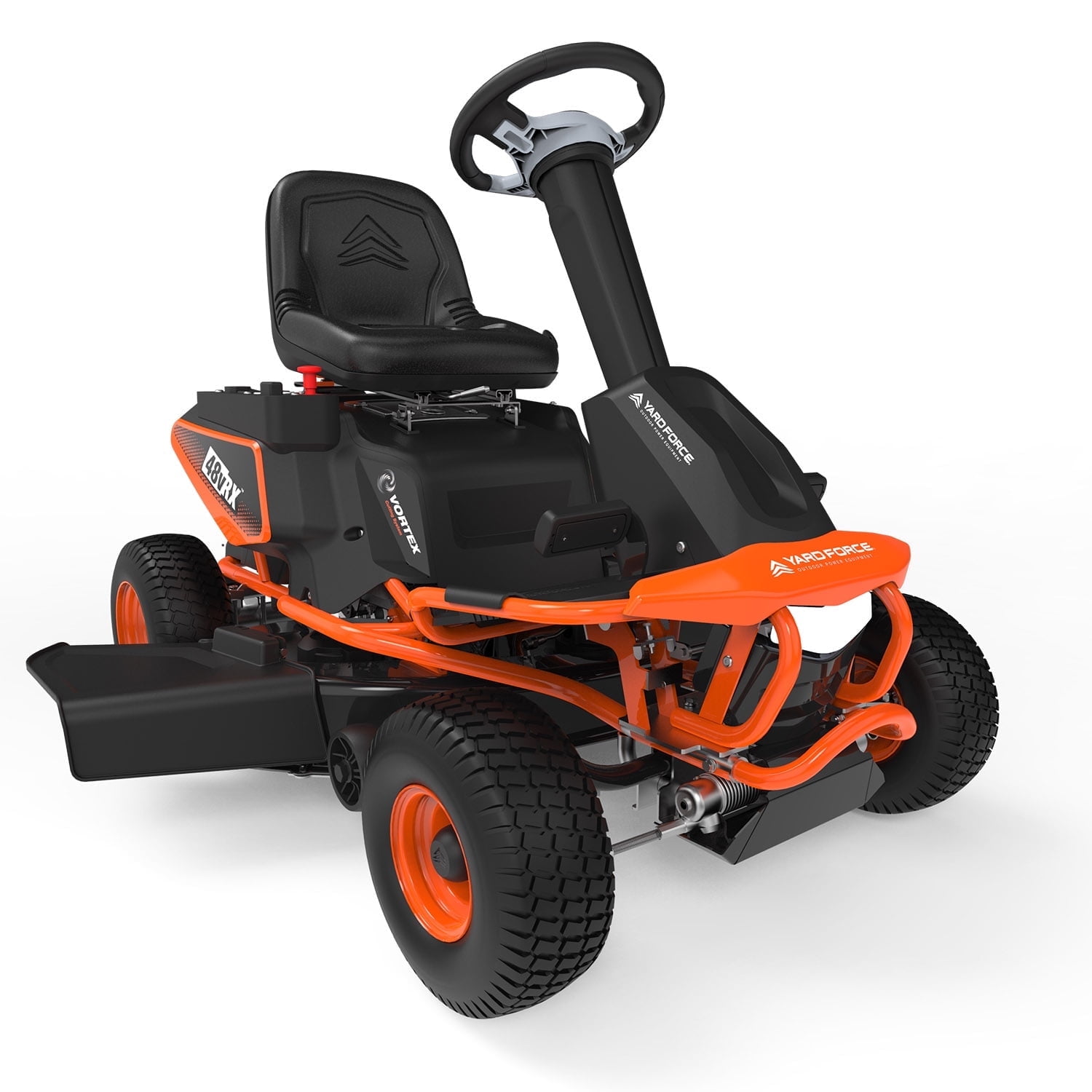 Merotec 48V Rear Engine Riding Lawn Mower (38 in Deck, Electric) gnngc