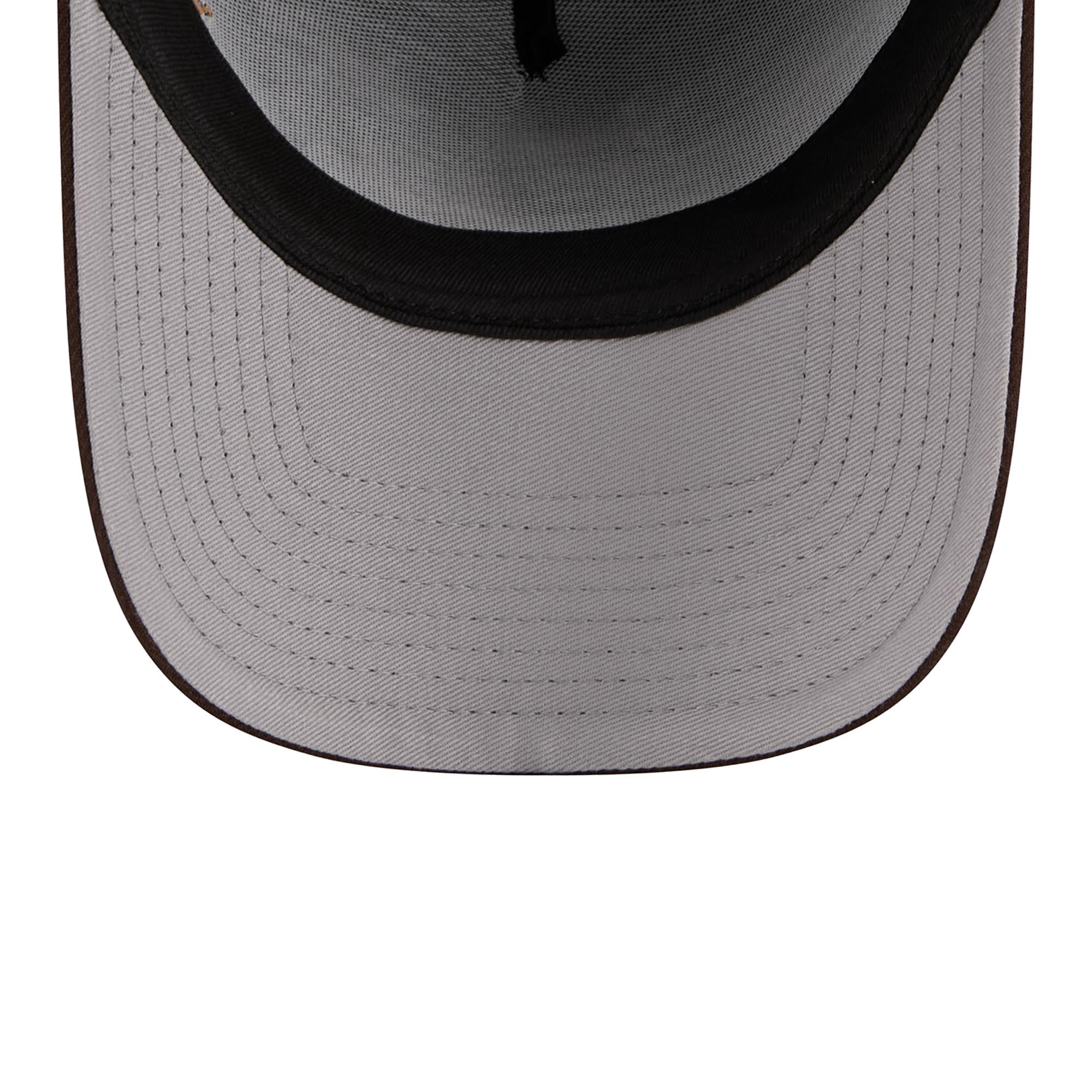 New Era San Diego Padres Looney Tunes A-Frame 9FORTY Adjustable Hat (Brown, One Size) ltl5f