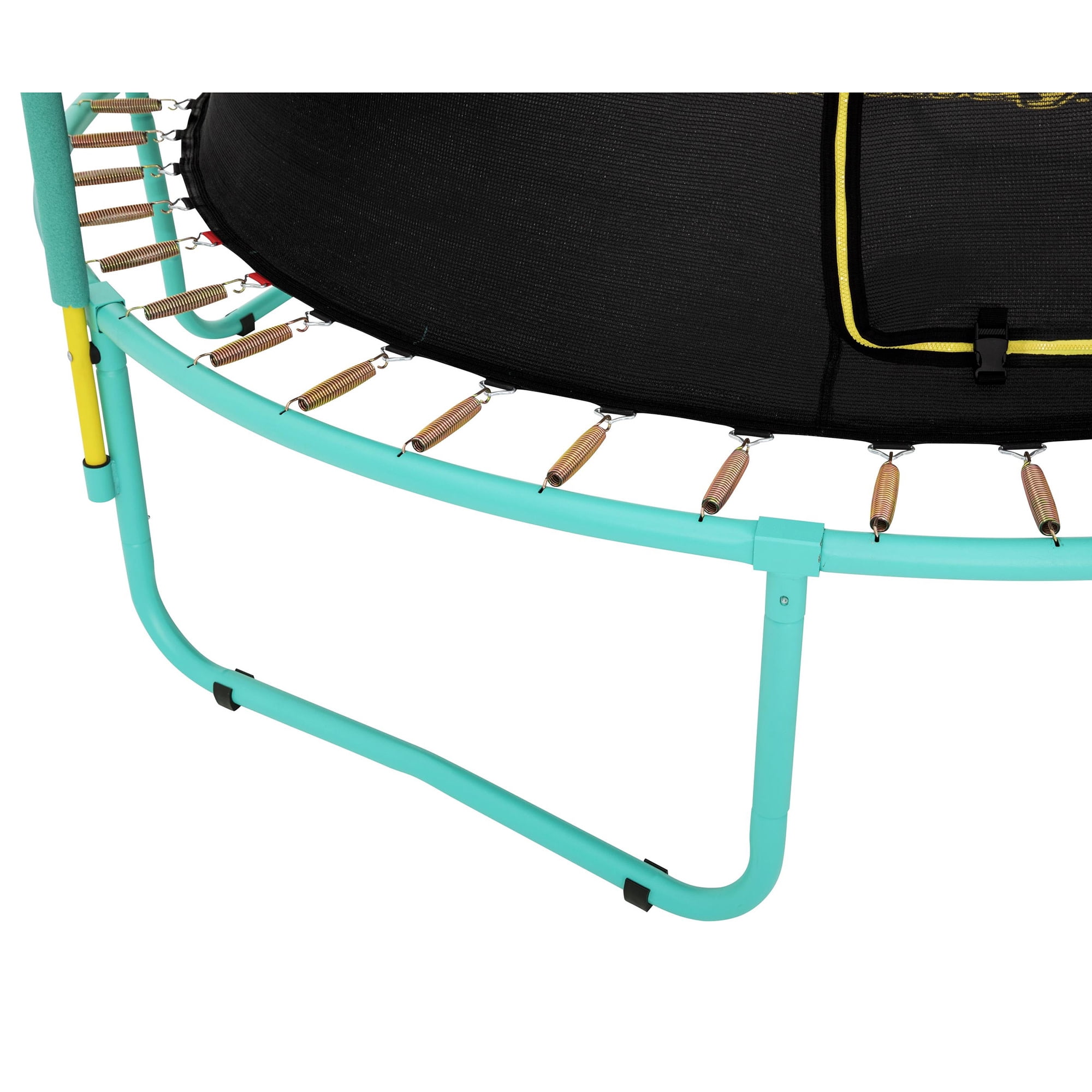 Bestway Xtreme Air Trampoline with Enclosure Net and Padded Poles (Green, 8 ft) ku3mj
