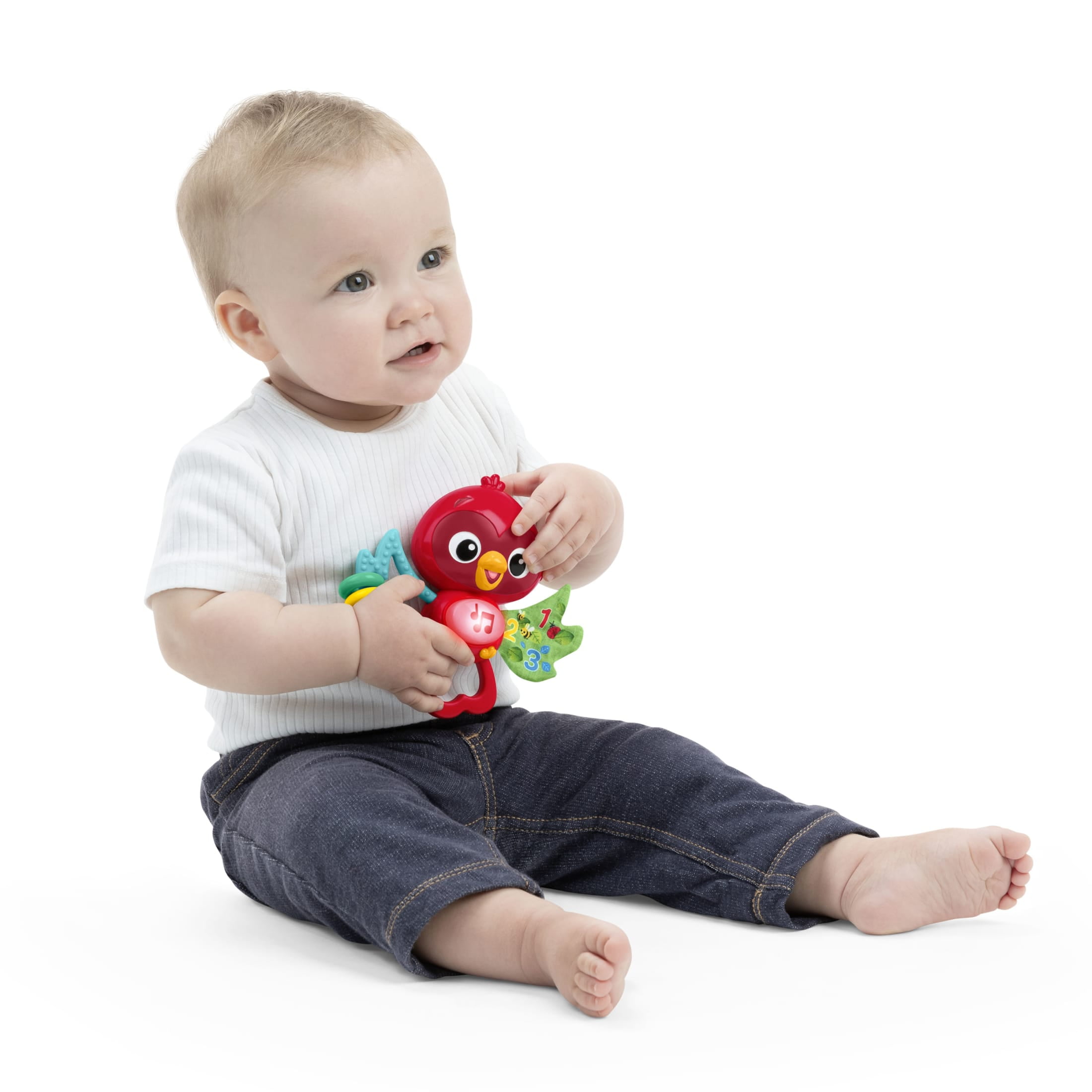 Baby Einstein Roxy’s Bright Flight Musical Toy, Multisensory Learning Activity (Red, 5.18 x 5.29 x 2.14 in) cyl9a