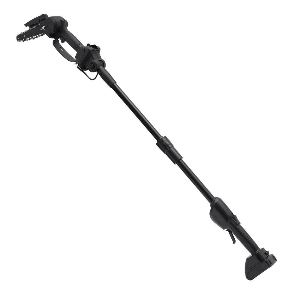Generic Cordless Pole Saw 2-in-1 Electric Chainsaw with 13ft Reach and Adjustable Head (Black, 4.4 lb) qjbr5