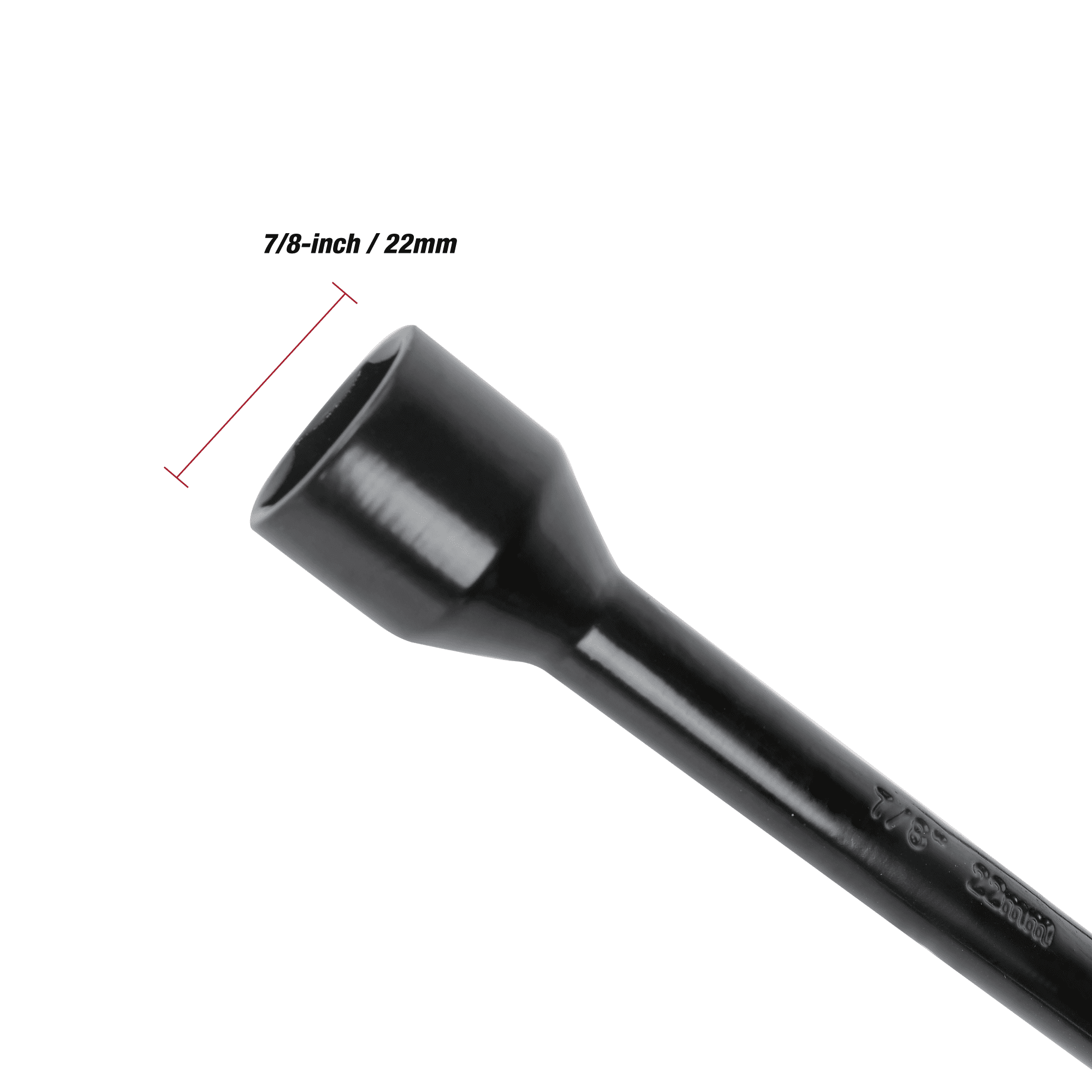 Hyper Tough Heavy Duty Lug Wrench Carbon Steel Tire Iron (Black, 16 in) xzsm7