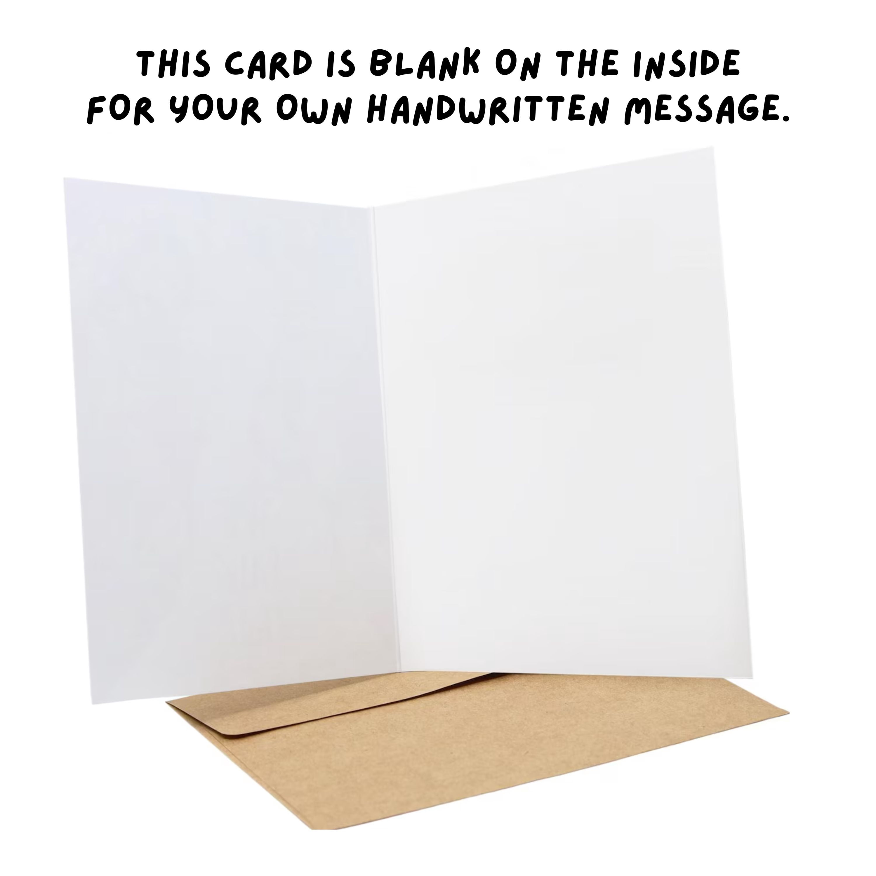Generic Funny Birthday Card for Him, Husband, Boyfriend & Men (Greeting Card with Envelope, 5 in x 7 in) 7ol9j
