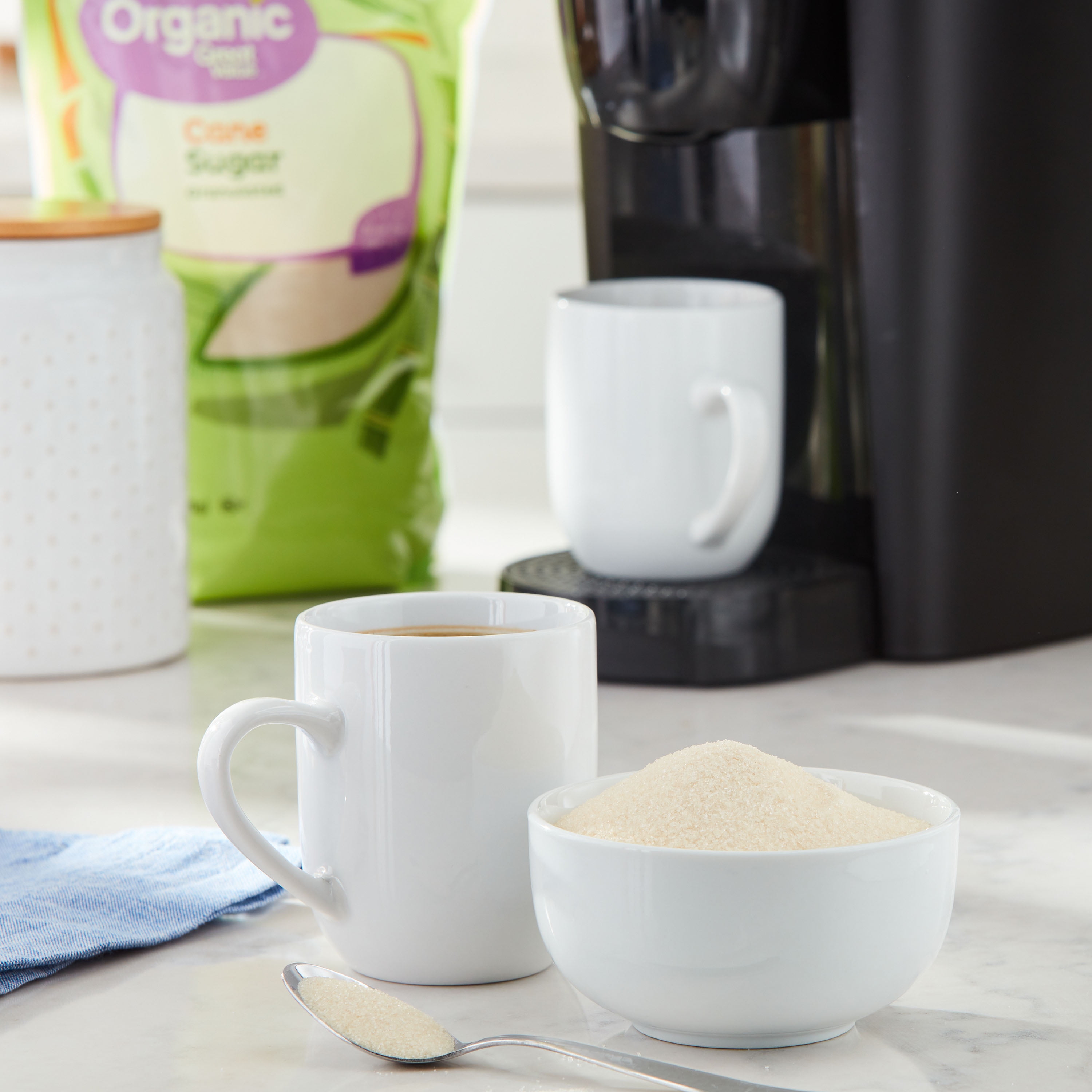 Great Value Organic Granulated Cane Sugar (White, 4 lb) 7he5o