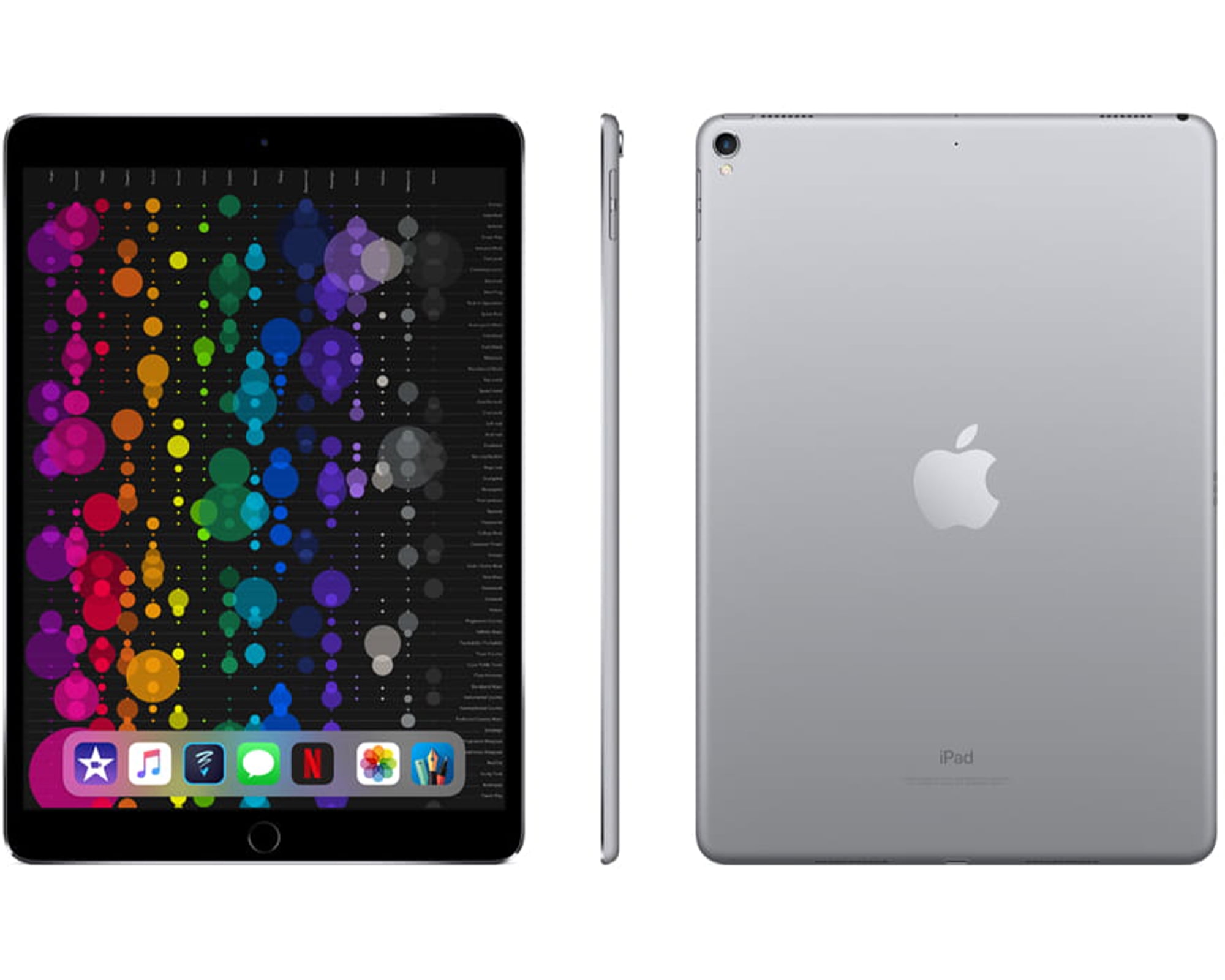 Apple iPad Pro 10.5-inch Tablet 64GB WiFi (Space Gray, Refurbished) c8fnh