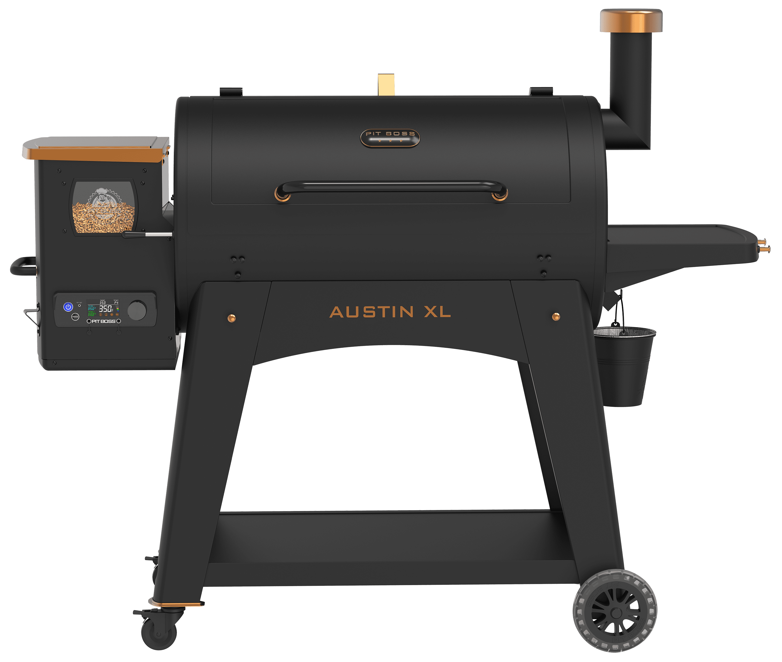 Pit Boss Onyx Series Austin XL Wood Fired Pellet Grill (Black, 1007 sq in) 353az