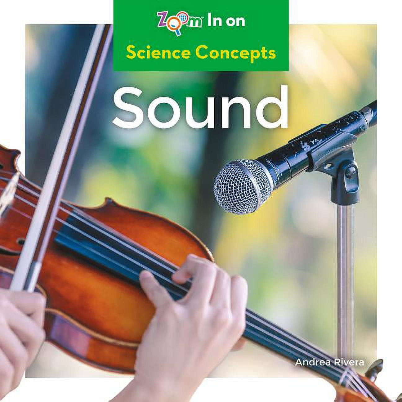 Andrea Rivera Science Concepts Sound Educational Book (Hardcover, 24 Pages) 0ivhs