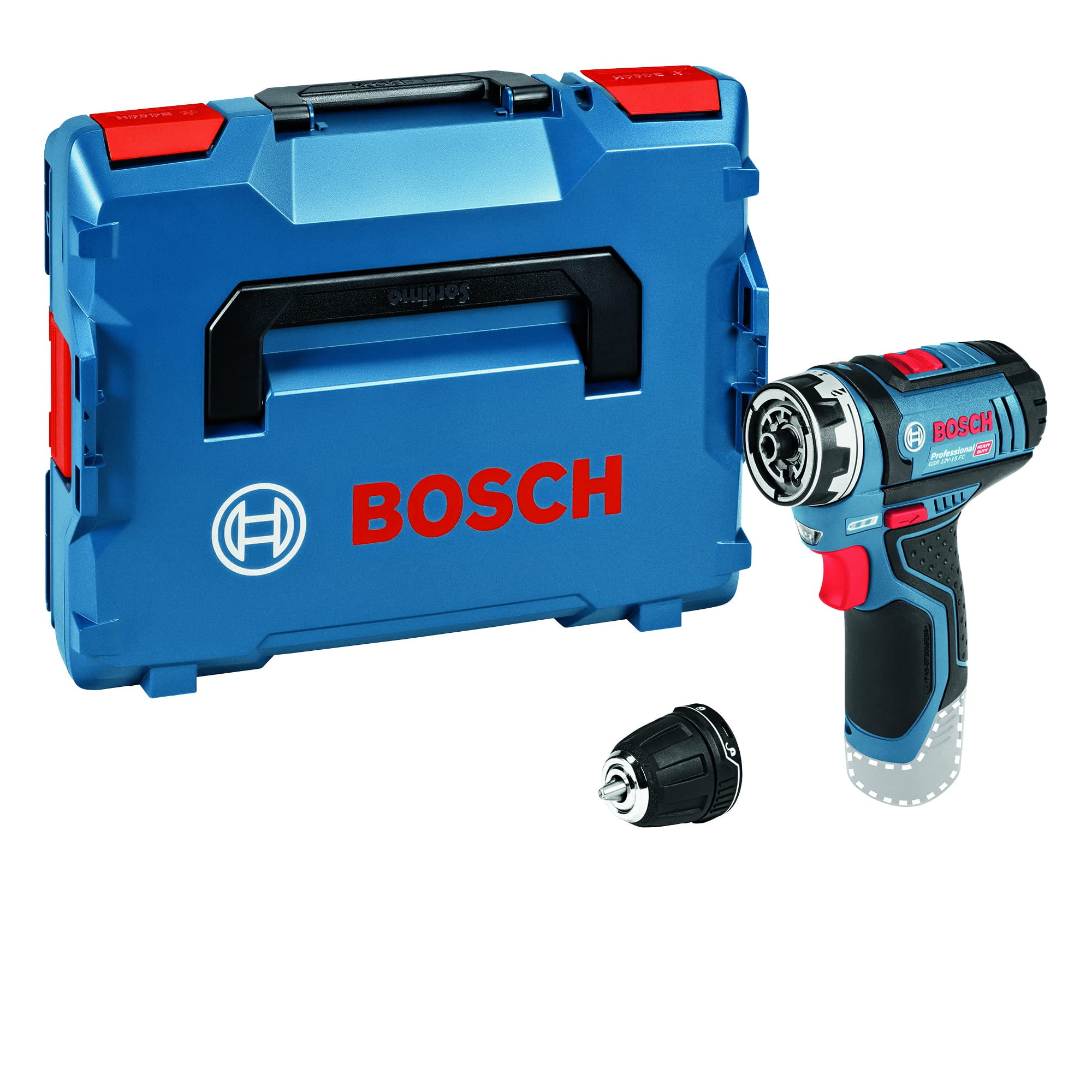Bosch Professional GSR 12V-15 FC Cordless Drill Driver (Black, 12V) gi7kz