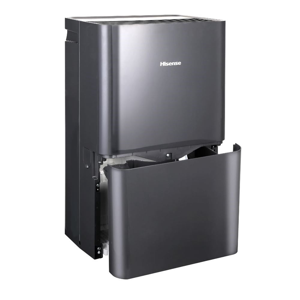 Hisense 50-Pint Dehumidifier with Built-In Pump for Large Spaces (Refurbished, 4500 sq. ft. Coverage) v09nu