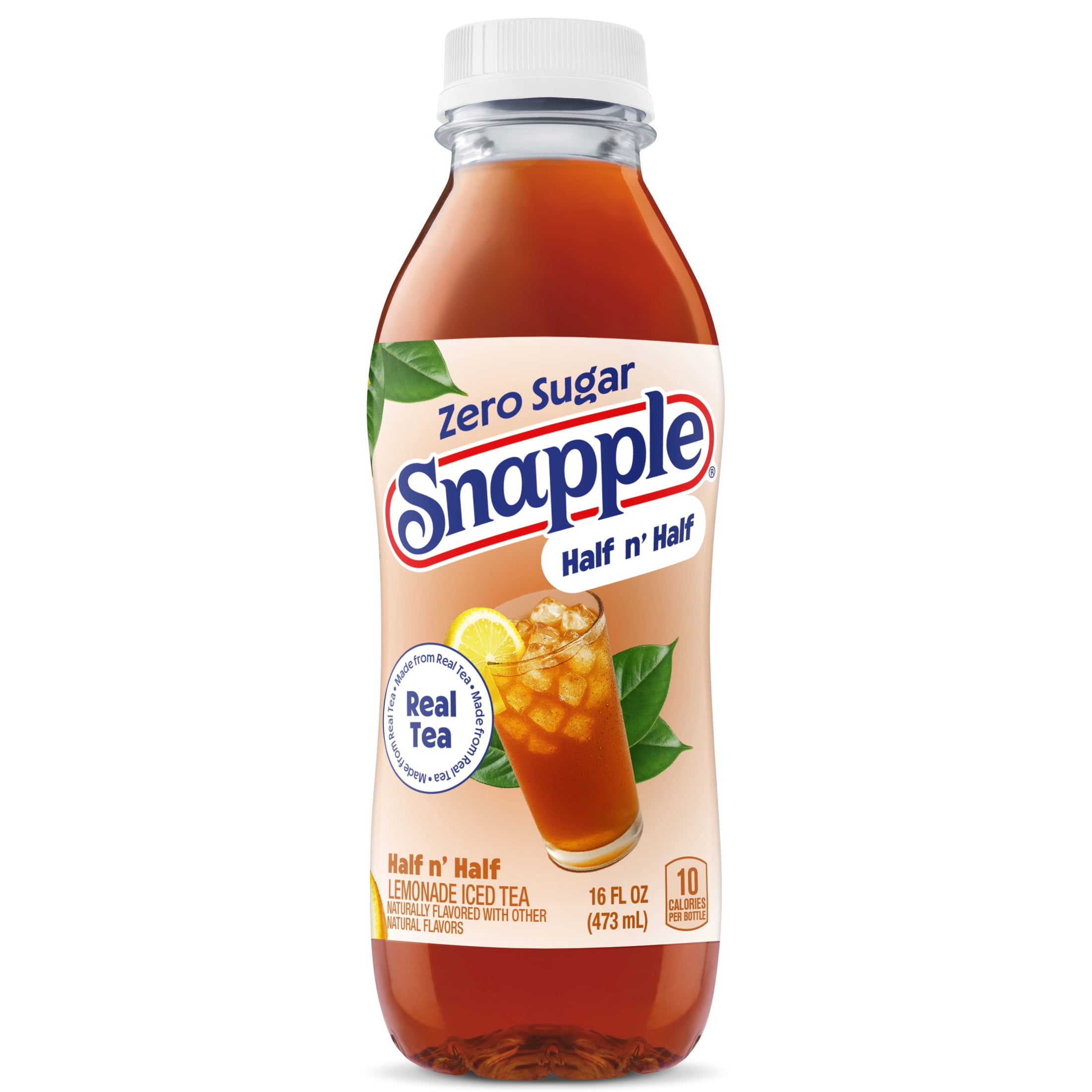 Snapple Zero Sugar Half 'n Half Lemonade Iced Tea (16 fl oz, 6 Pack) 4fyk2