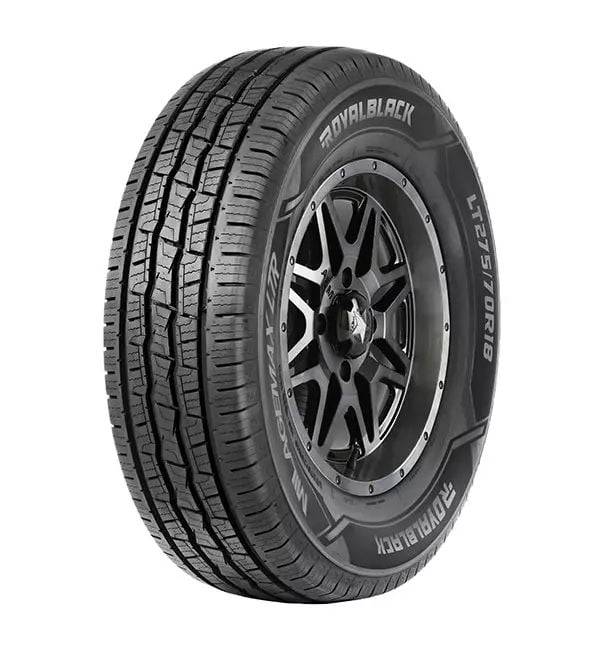 Royal Black Milage LTR Commercial Tire (Black, LT245/75R17) 0498c