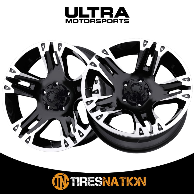 Ultra 235B Maverick Wheel (Gloss Black Diamond Cut, 18x9 in) ir4df