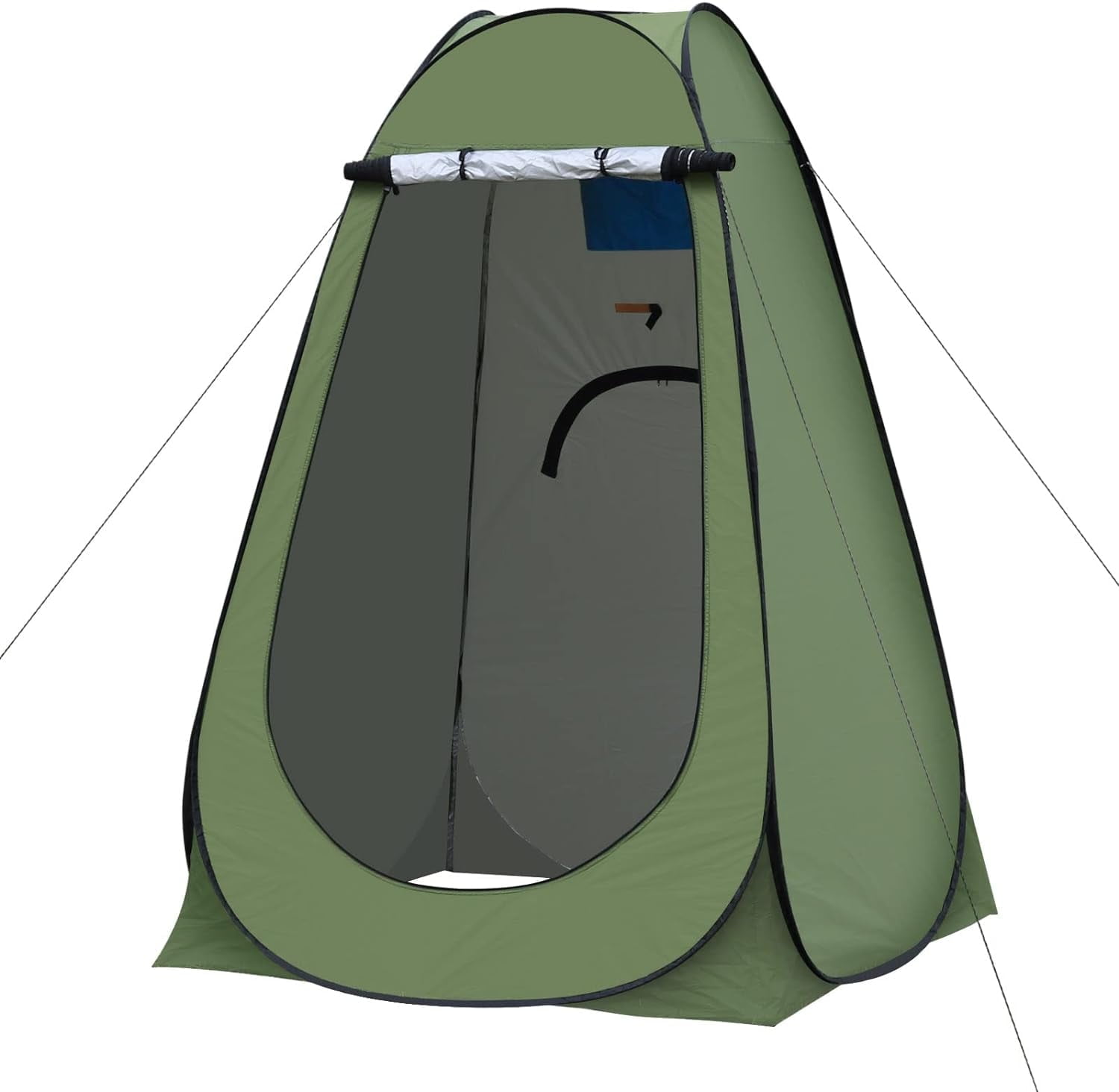 GVDV Portable Pop Up Privacy Tent for Camping Shower and Changing (Green, 47.2 in x 47.2 in x 74.7 in) eyhfl