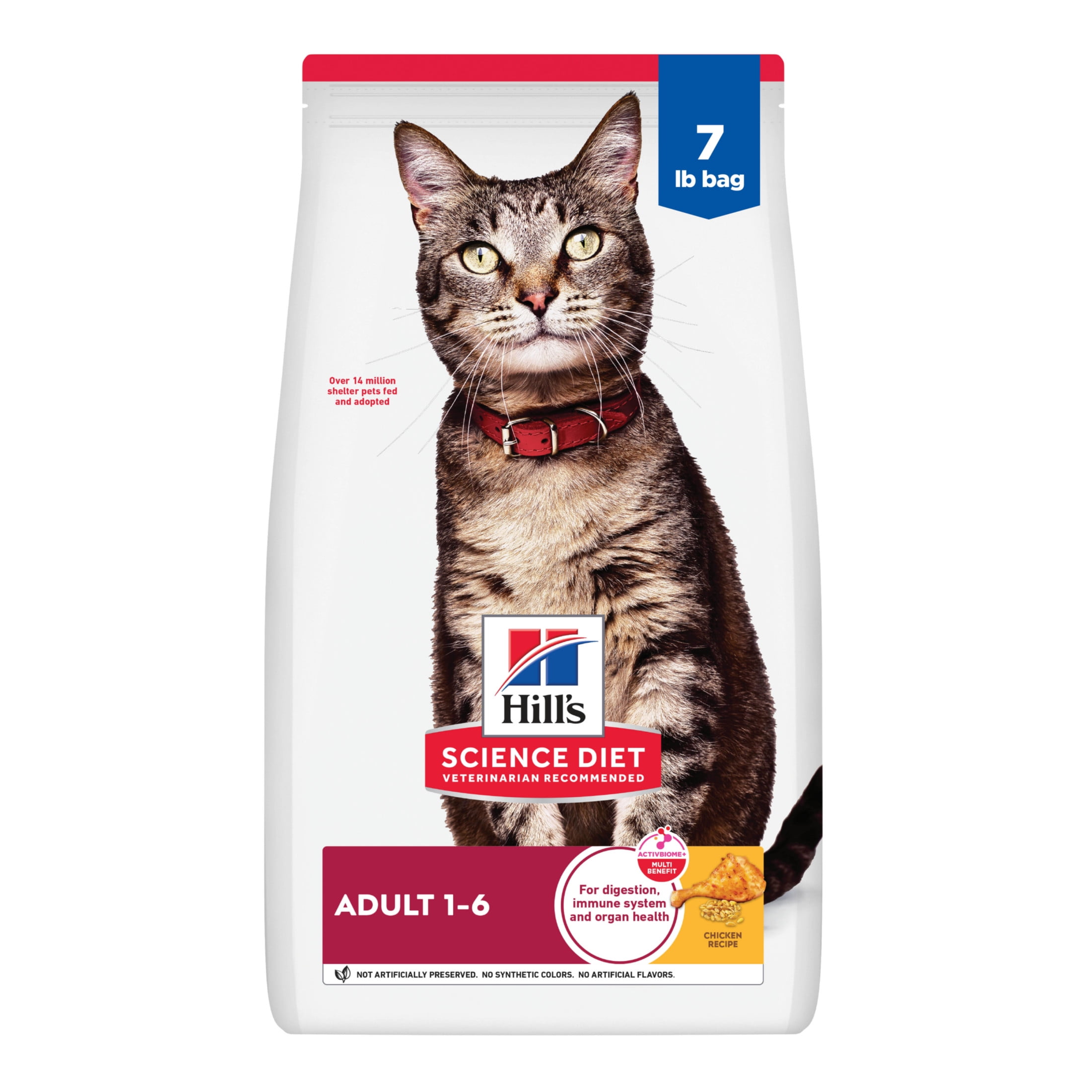 Hill's Science Diet Adult Chicken Recipe Dry Cat Food (Chicken, 7 lb) gb0gs