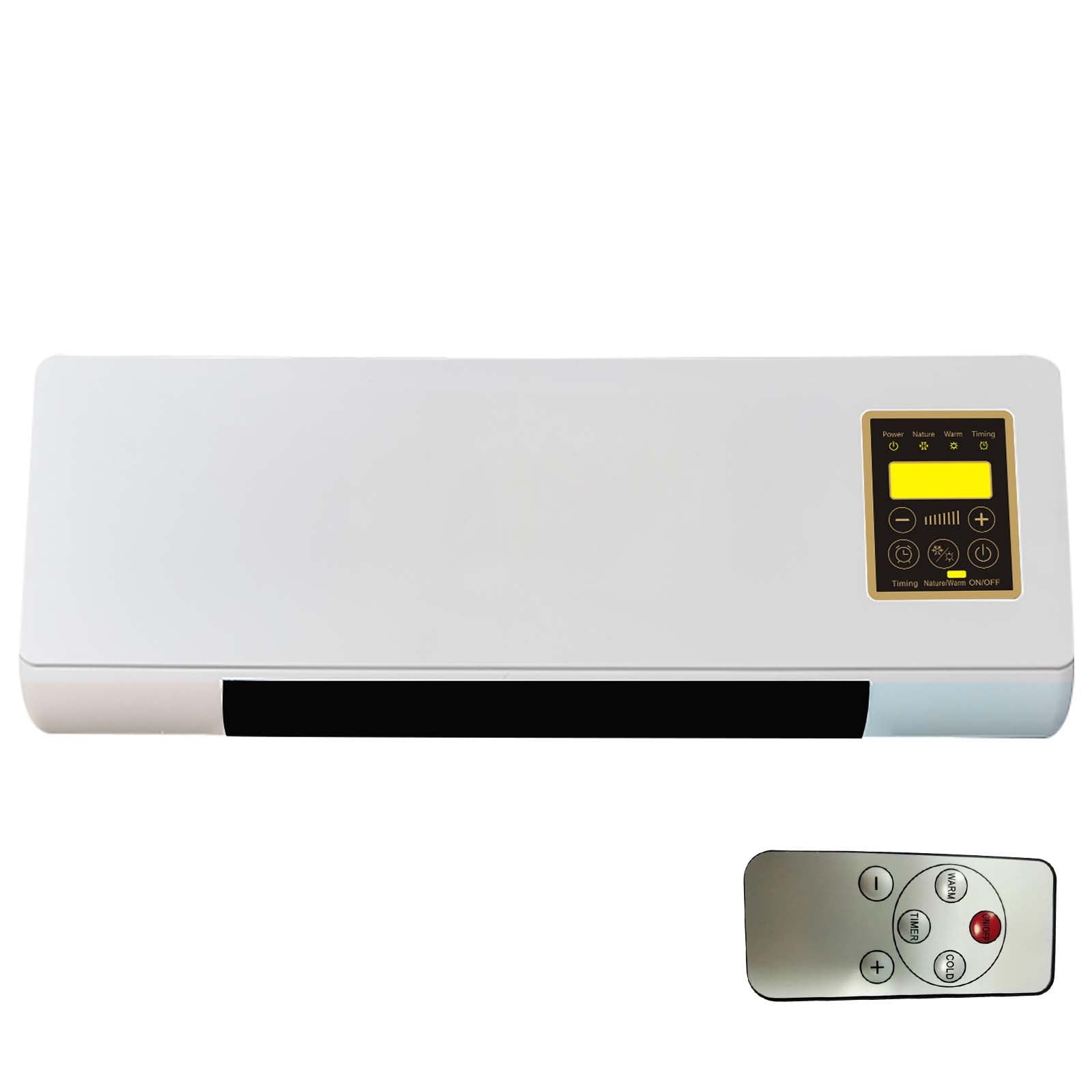 FYHALE 8,000 BTU Through-the-Wall Air Conditioner, Efficient Cooling for 440 Sq. Ft. Rooms, Remote Control Included (White) 60d3x