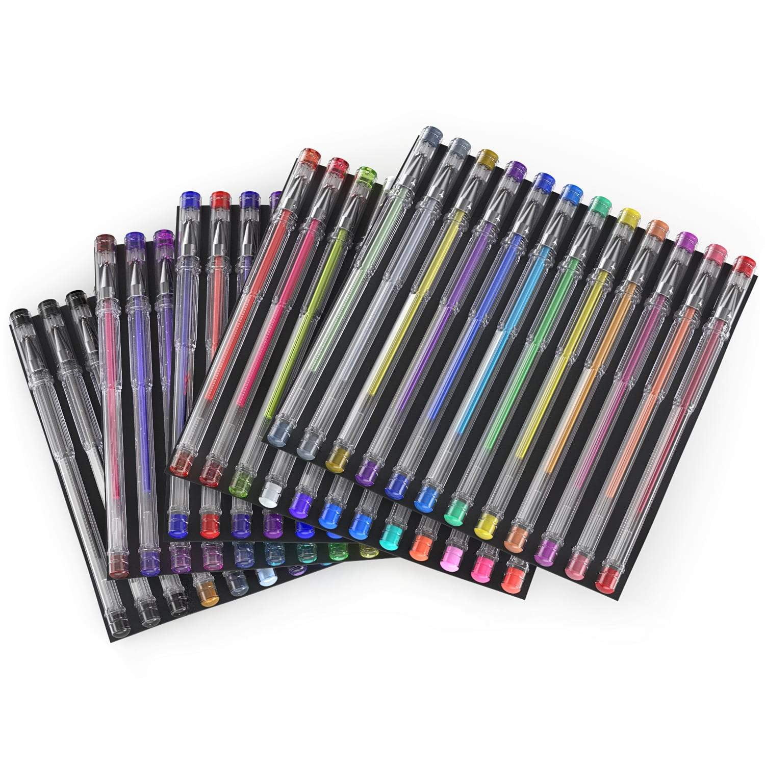 Arteza Gel Ink Pens Set, Smooth Flowing Professional Drawing and Journaling Pens (Assorted Colors, 60 Pack) 7dysj