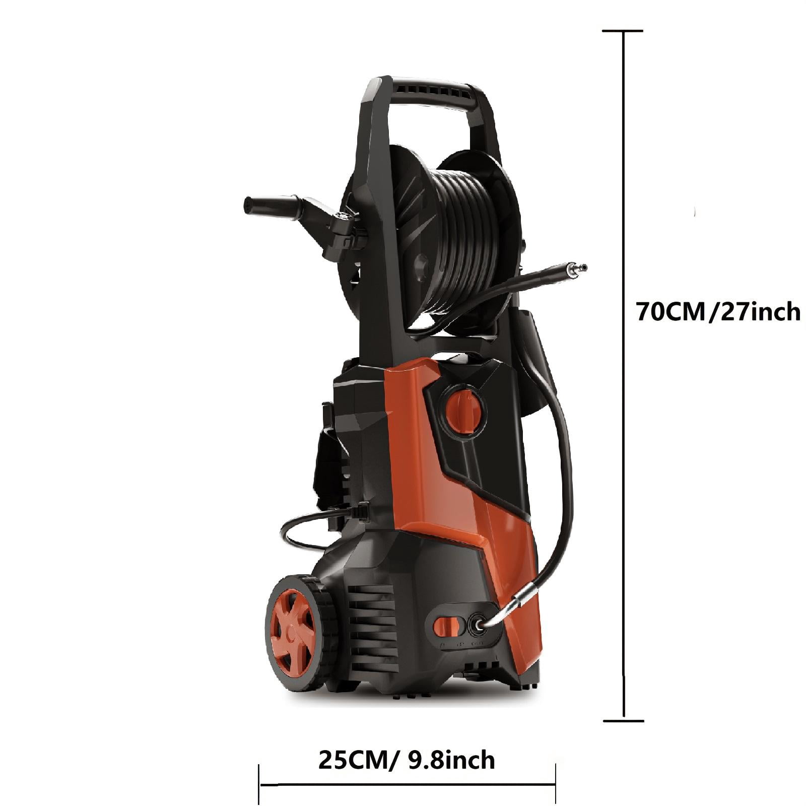 HONGDONG Electric Pressure Washer 4200 PSI 2.5 GPM Power Jet Cleaner with Foam Cannon and 25 ft Hose (4200 PSI, 25 ft) 1htqg