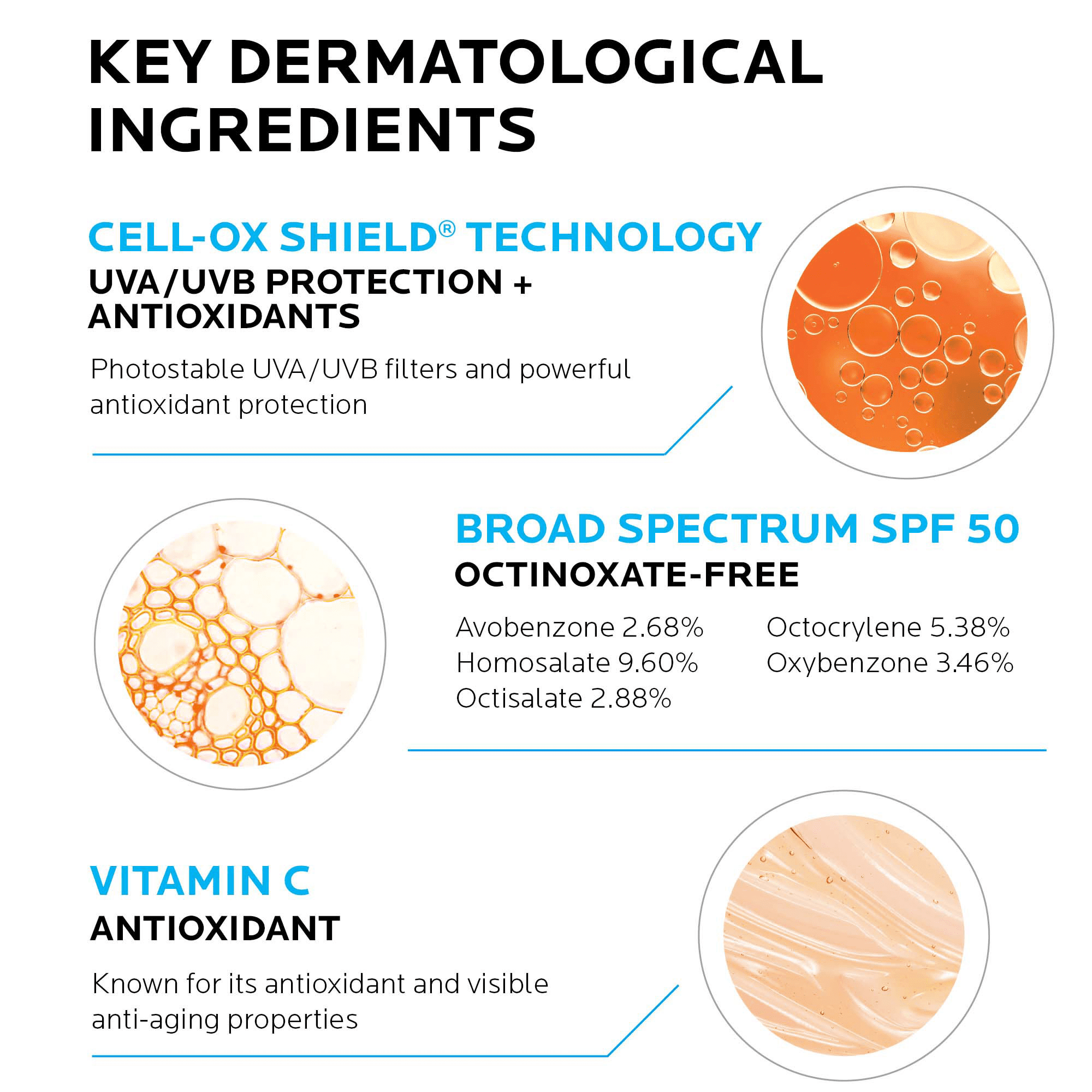 La Roche-Posay Anthelios AOX Daily Antioxidant Serum with SPF 50 Sunscreen (1.0 fl oz) mkvtm