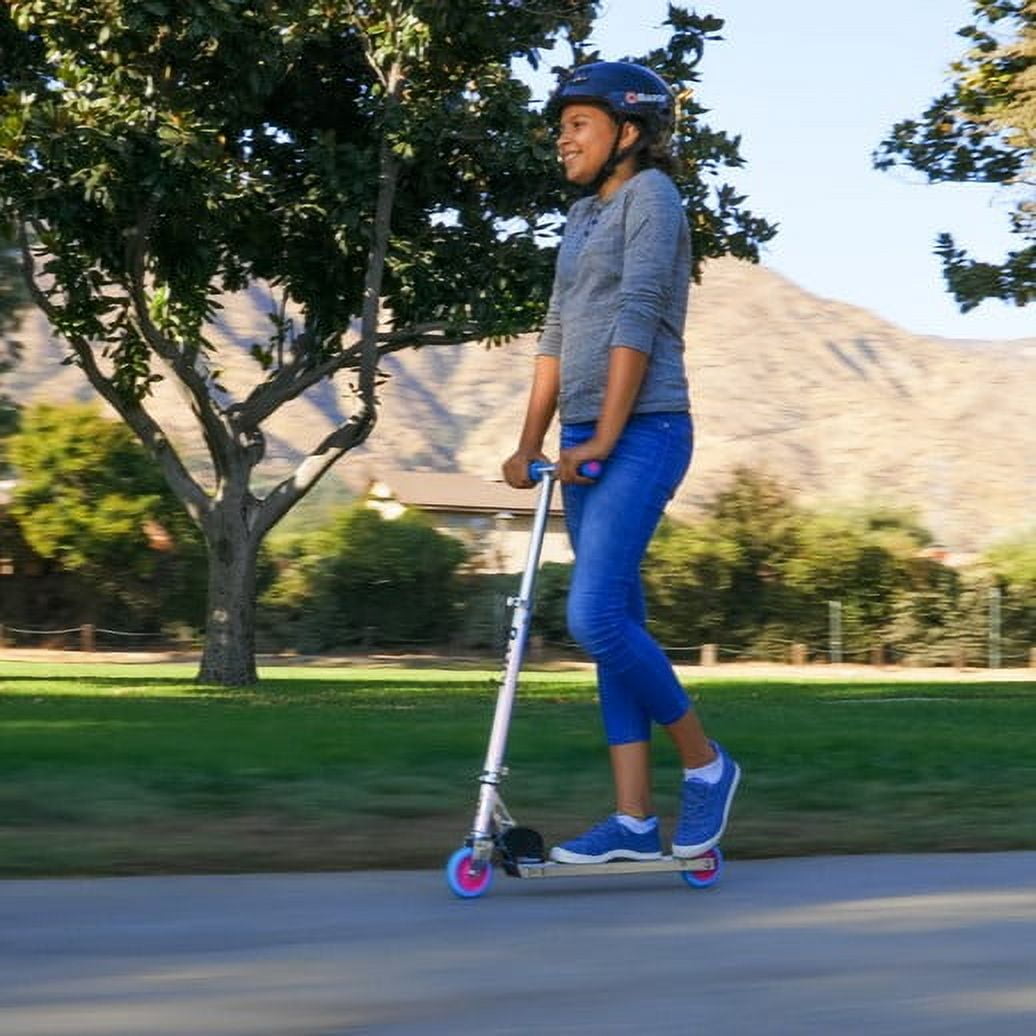 Razor A Kick Scooter Special Edition Holographic Foldable Aluminum (Pink, 4.62 lb) xxs2g